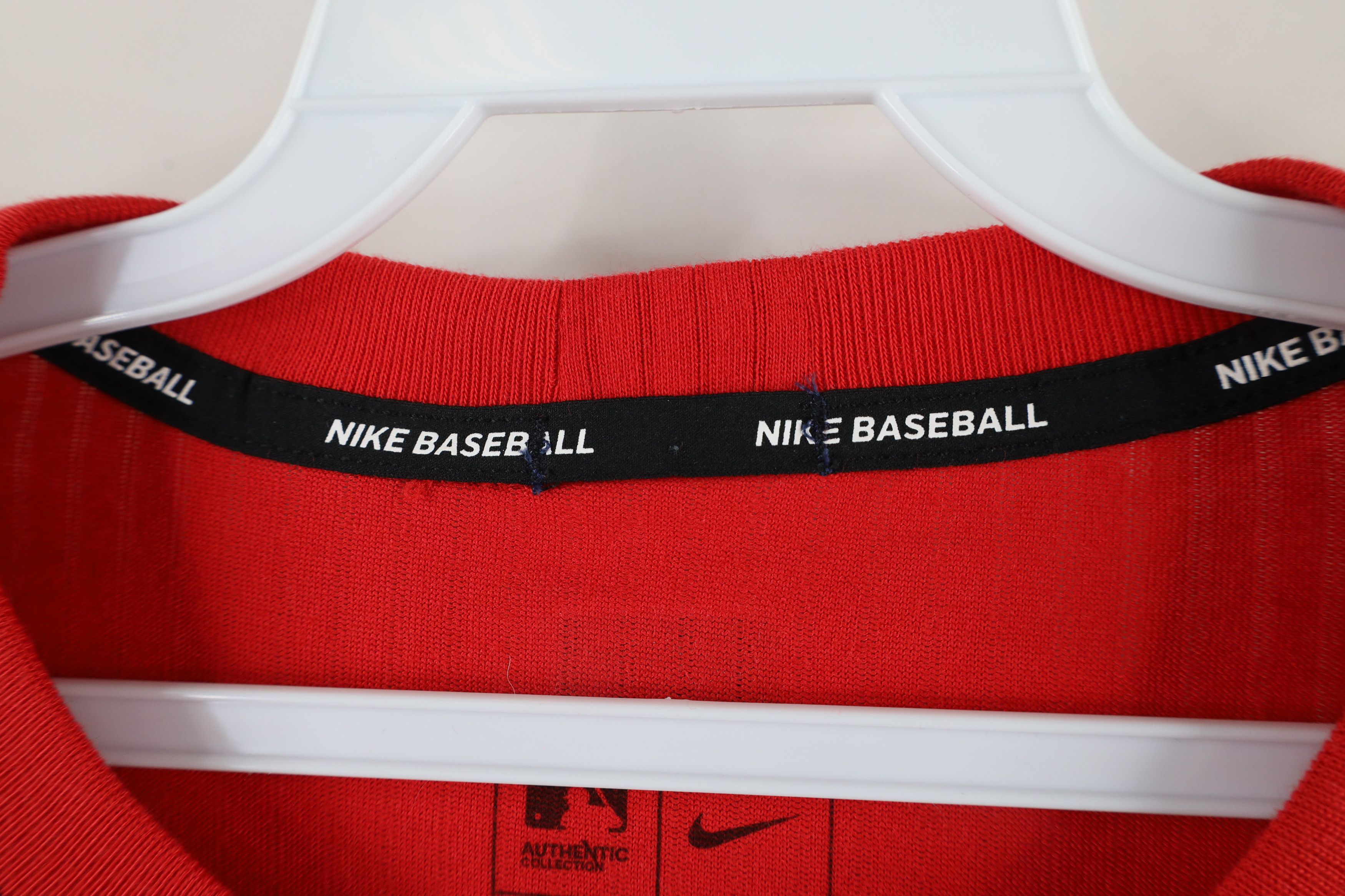Nike × Vintage Nike Mini Swoosh Boston Red Sox Baseball Long Sleeve T-Shirt Size US XL / EU 56 / 4 - 6 Thumbnail