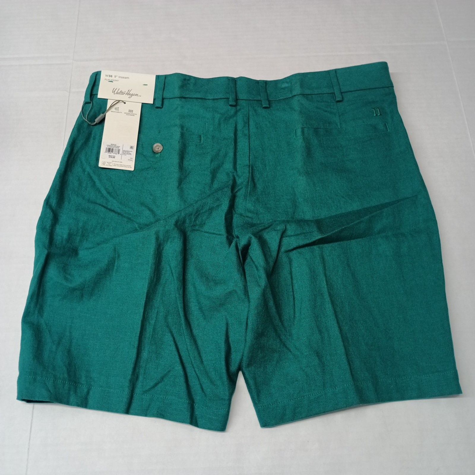 Other Walter Hagen Green Linen Golf Shorts Men's Size 36 9" Inseam Size US 36 / EU 52 - 4 Thumbnail
