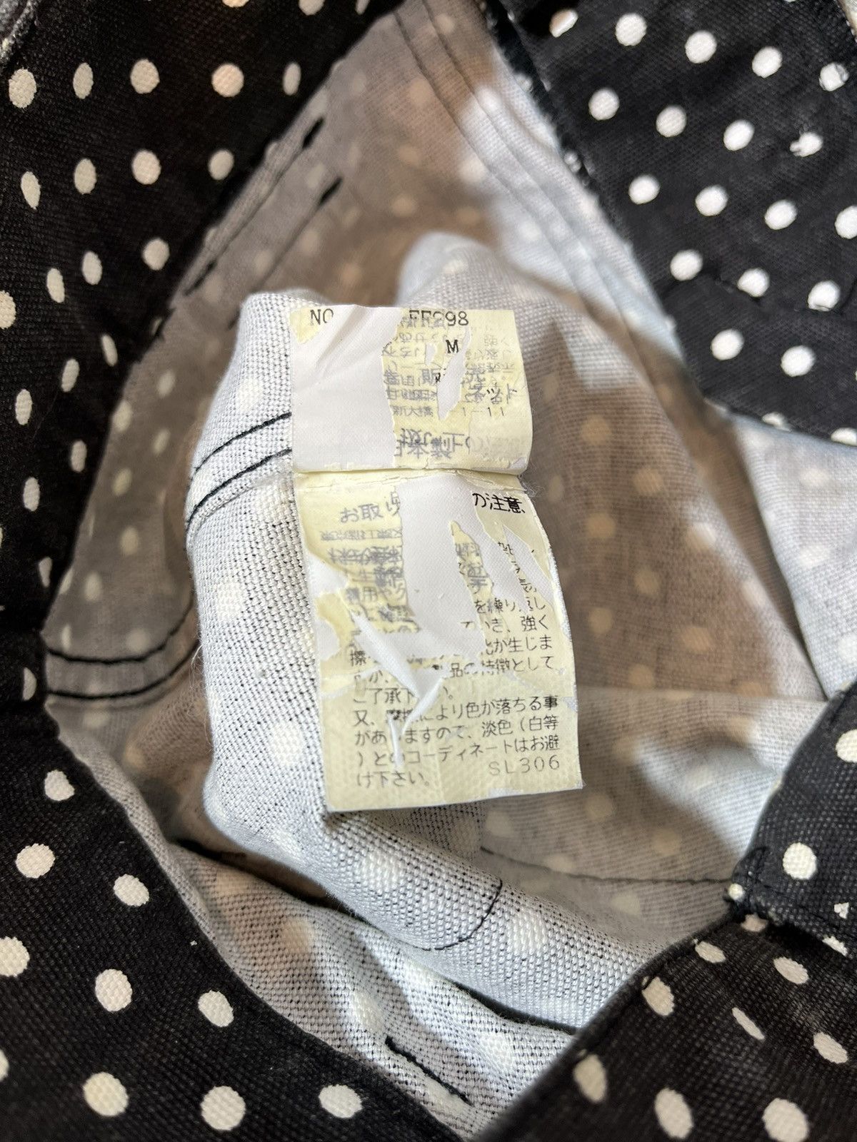 Zucca Zucca by Issey Miyake Polkadot Cargo Pants Size US 31 - 9 Thumbnail
