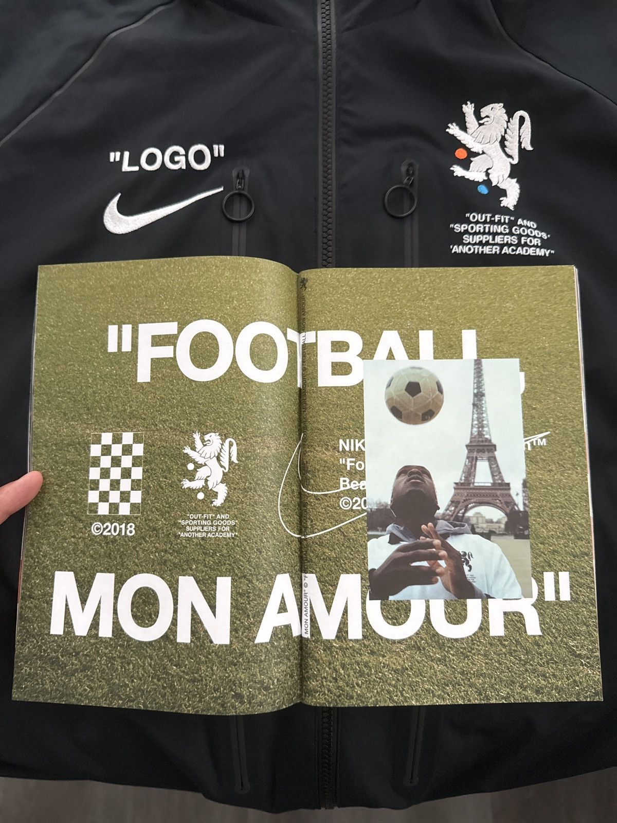 Nike × Off-White × Virgil Abloh Nike Lab Off White Mercurial NRG Track Jacket Size Medium Size US M / EU 48-50 / 2 - 15 Thumbnail