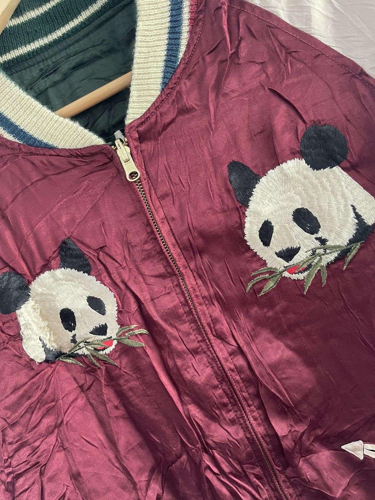 Japanese Brand Houston Sukajan Souvenier Jacket Reversible Size US XL / EU 56 / 4 - 10 Thumbnail
