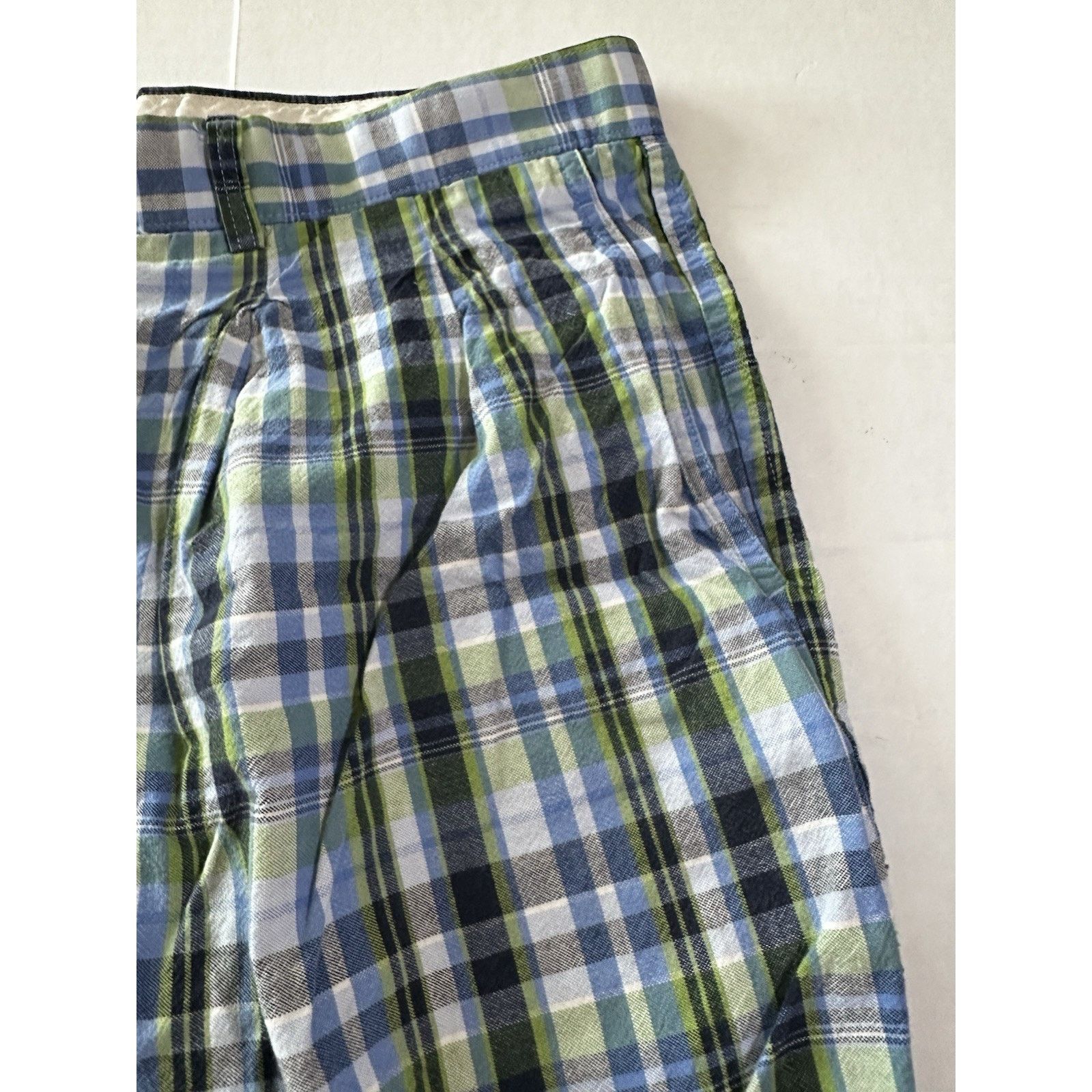Cutter & Buck Cutter & Buck Chino Shorts Sz40 Blue Plaid Gorpcore Outdoor Size US 40 / EU 56 - 13 Thumbnail