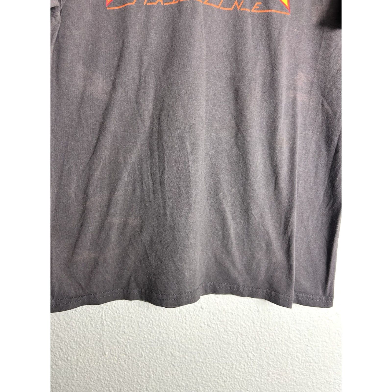 Thrasher VINTAGE Thrasher Magazine T-Shirt Womens M Gray Short Sleeve Mens Shirt Stains Size M / US 6-8 / IT 42-44 - 7 Thumbnail