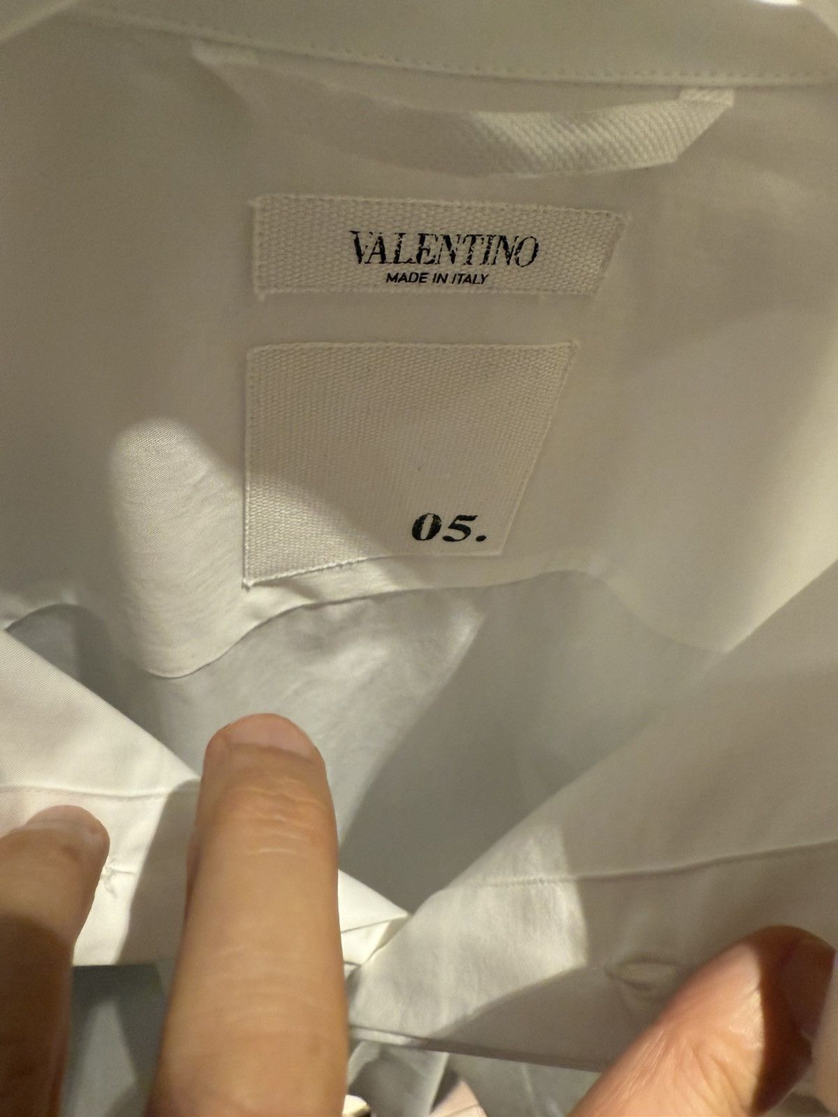 Valentino Rockstud poplin shirt collar size 39 Size US M / EU 48-50 / 2 - 20 Thumbnail