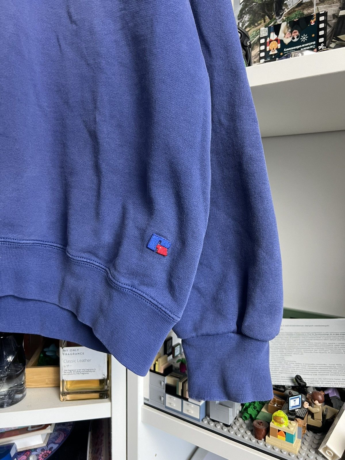 Russell Athletic × Vintage Vintage 90s Russell Athletic big logo baggy sweatshirt XXL Size US XXL / EU 58 / 5 - 4 Thumbnail