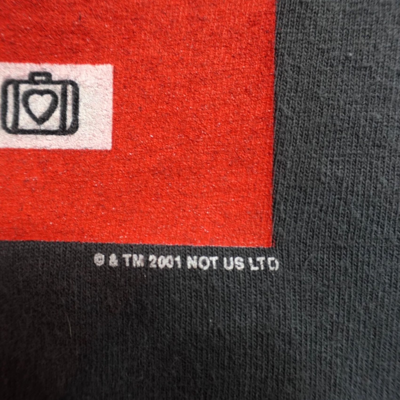 Vintage VINTAGE U2 Shirt Small Black Elevation Tour 2001 Double Sided Mens S Black USA Cotton Crew Neck Short Sleeve T-Shirt Size US S / EU 44-46 / 1 - 3 Thumbnail
