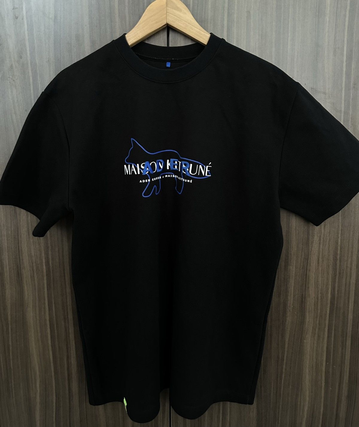 Ader Error X Maison Kitsune T Shirt | Grailed
