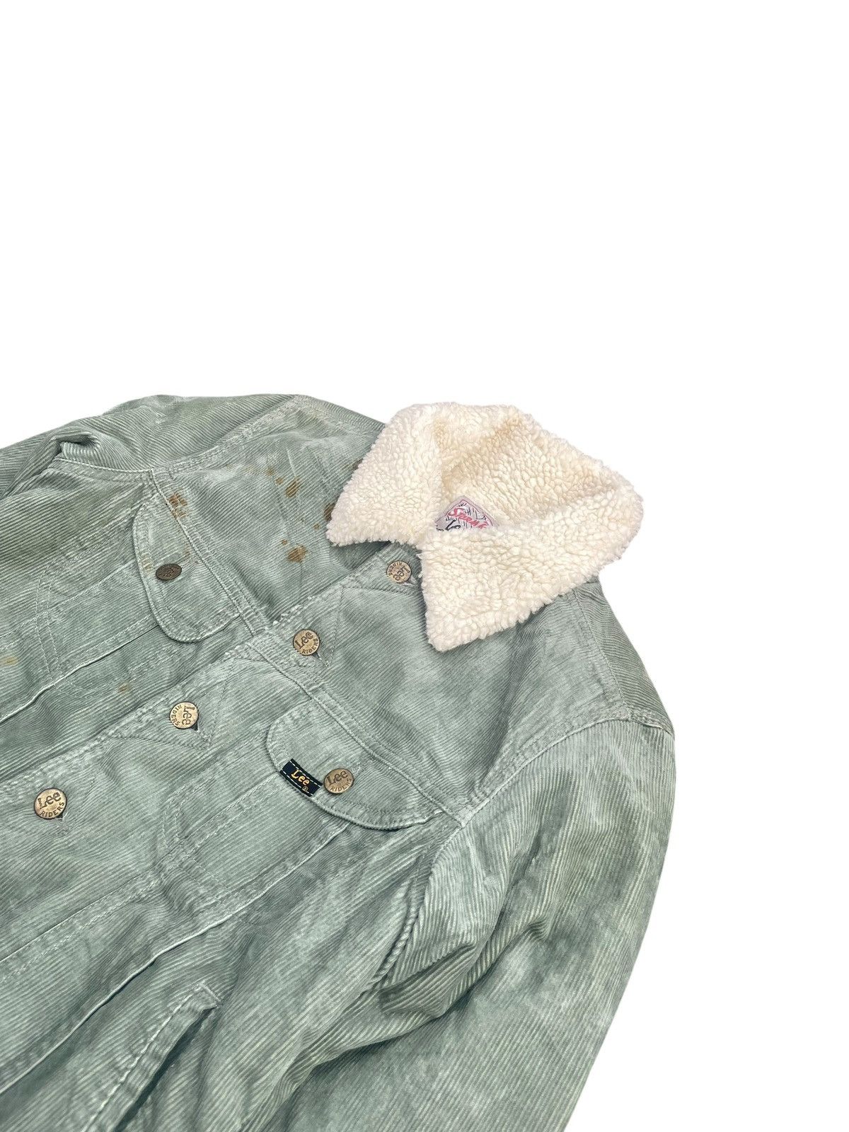 Lee Lee Storm Rider Coduroy Sherpa Jacket Size US S / EU 44-46 / 1 - 2 Thumbnail