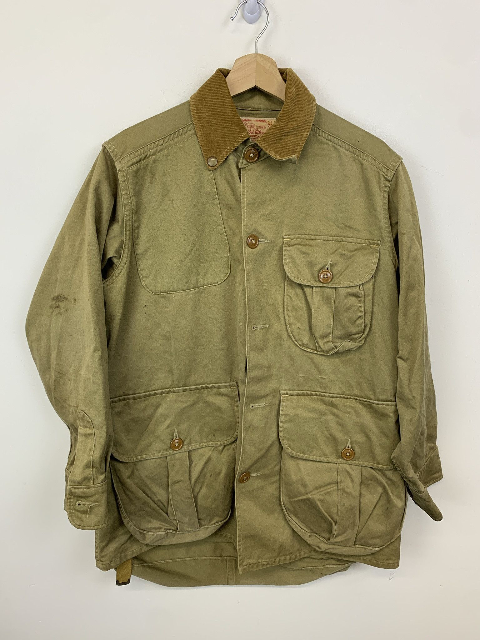 Other Vintage Jacket 1990s Bob Allen Distressed Thick Hunting Jacket Size M (40) Size US M / EU 48-50 / 2 - 1 Thumbnail