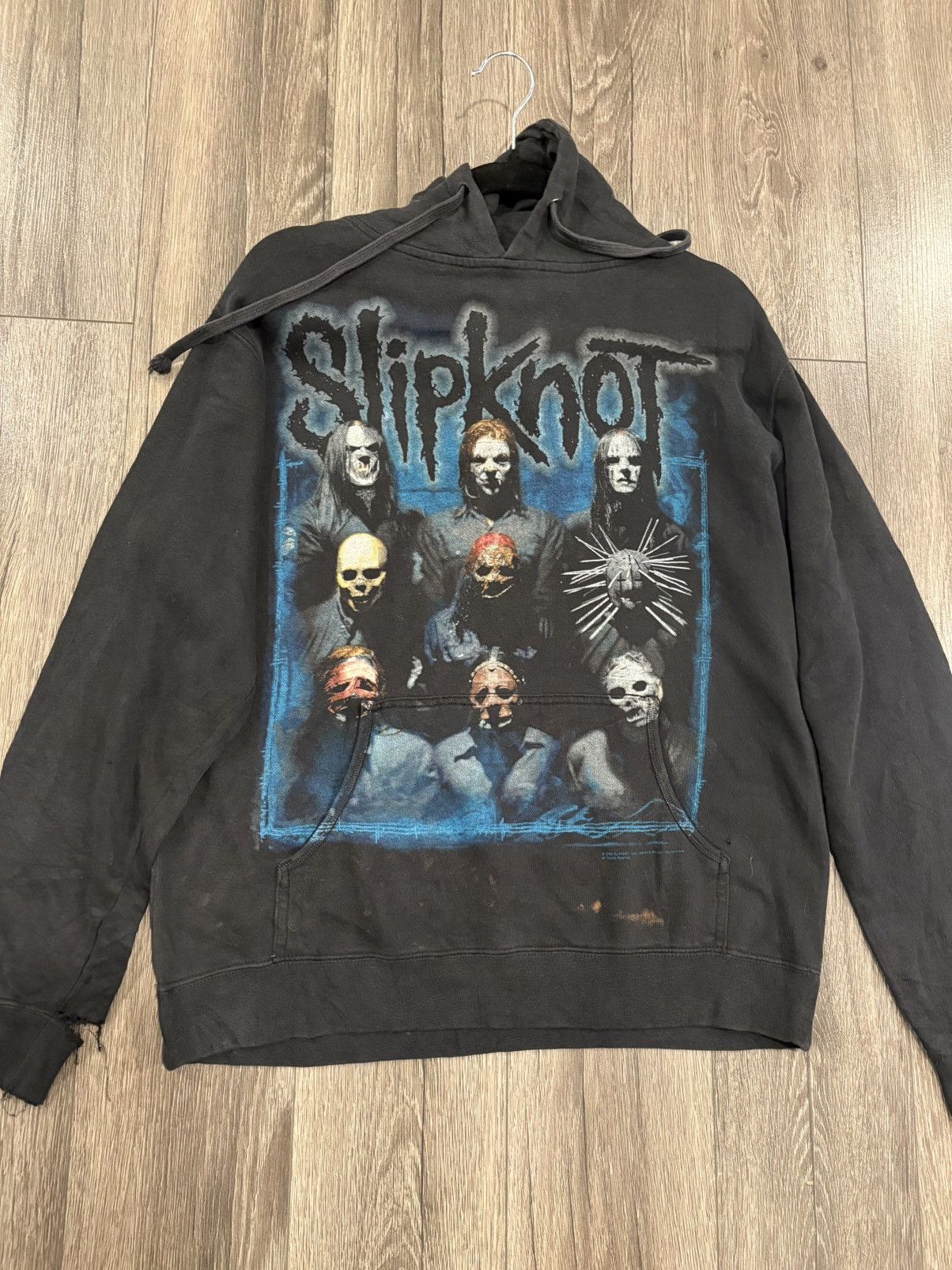 Band Tees 2006 slipknot hoodie thrashed Size US L / EU 52-54 / 3 - 1 Thumbnail