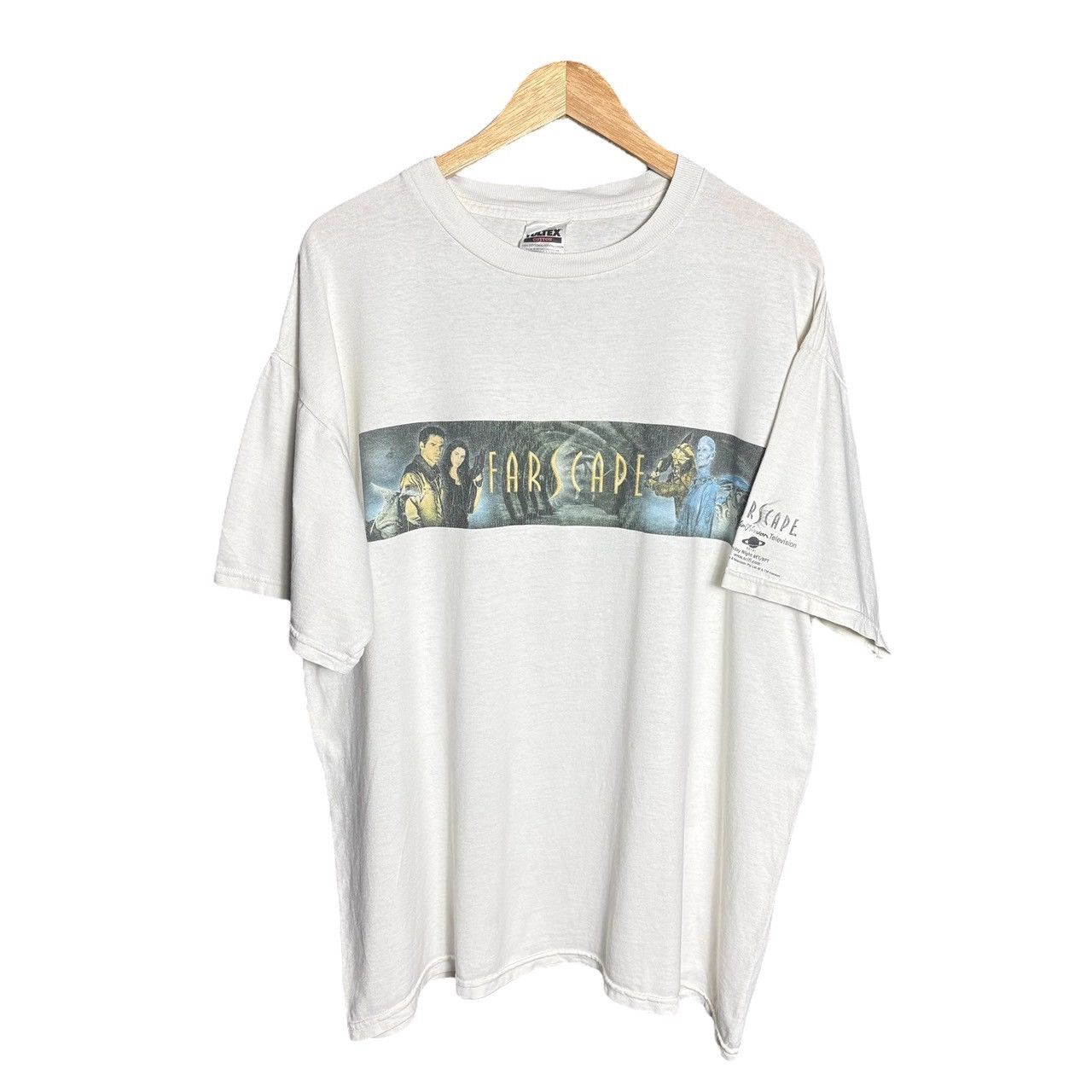 Vintage Vintage 90s Farscape Sci Fi Movie T-Shirt / Aliens Size US XL / EU 56 / 4 - 1 Thumbnail
