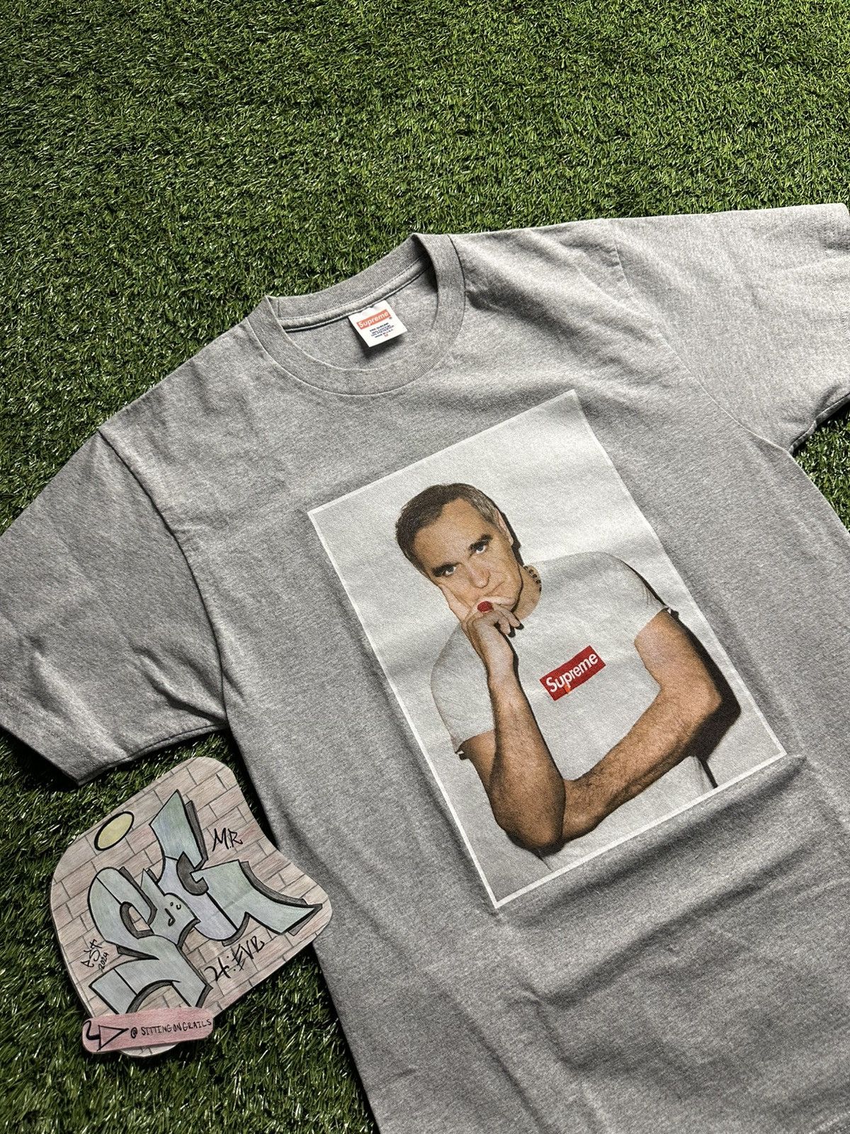 Supreme Supreme Morrissey Photo Tee White T-Shirt Size Large