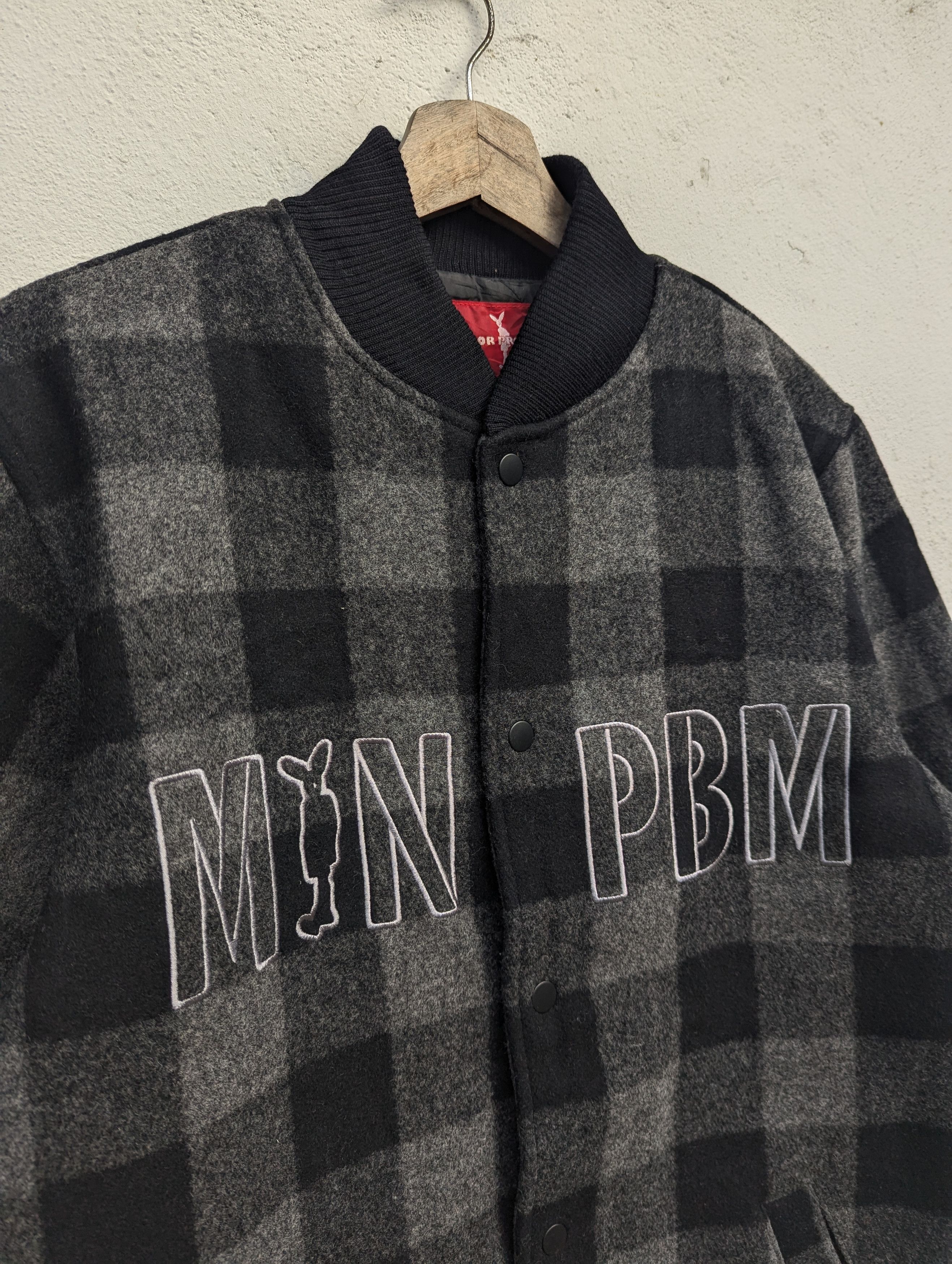Japanese Brand MINOR PROBLEM CHECK PLAID TARTAN SNAP BUTTON JACKET Size US M / EU 48-50 / 2 - 6 Thumbnail