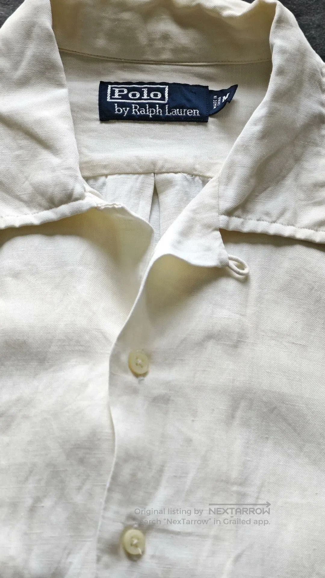 Polo Ralph Lauren Ralph Lauren 90s Cuban Collar Shirt. Size US M / EU 48-50 / 2 - 3 Thumbnail