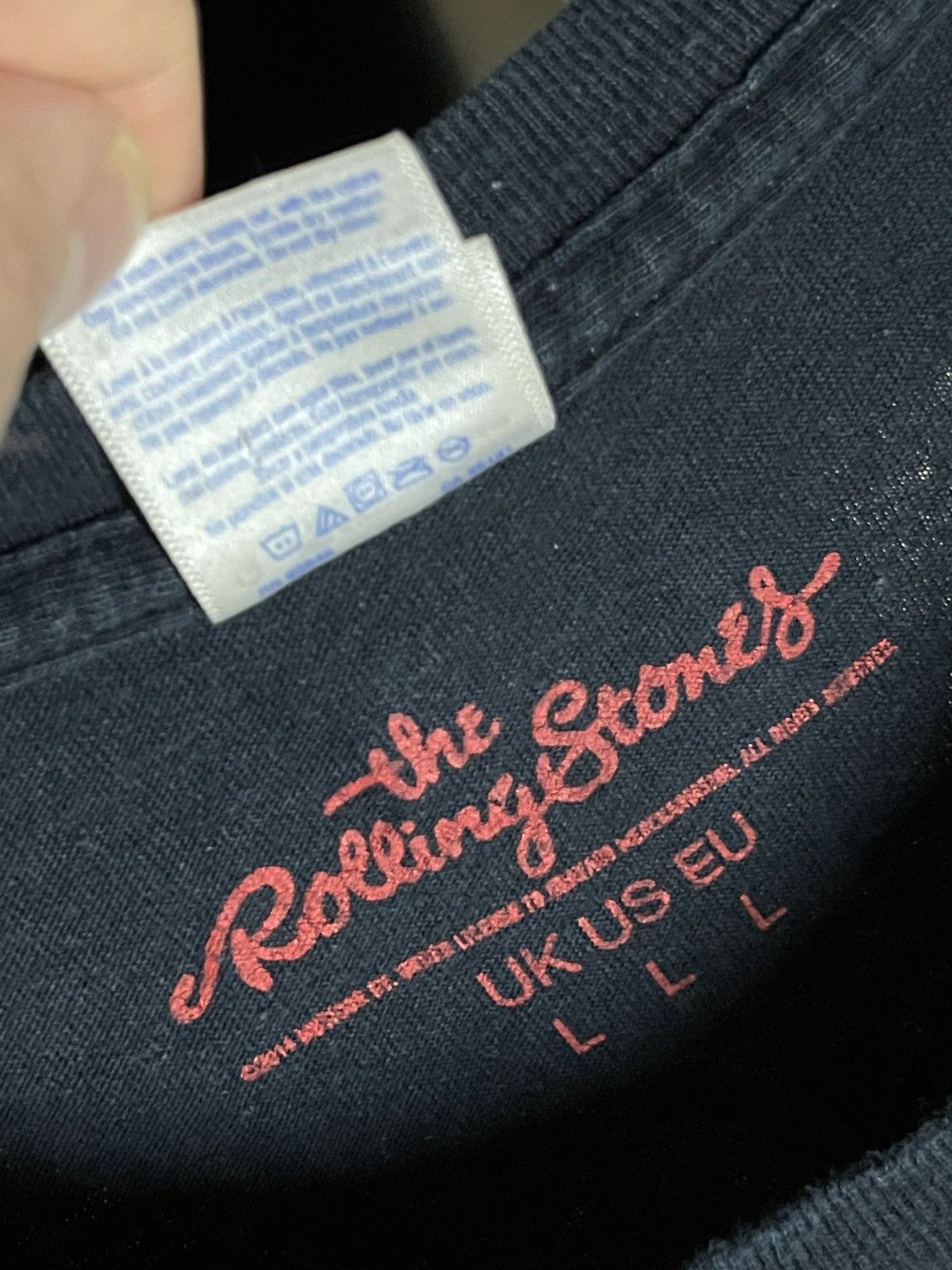 The Rolling Stones × Vintage Vintage Rolling Stones T shirt Size US L / EU 52-54 / 3 - 4 Thumbnail