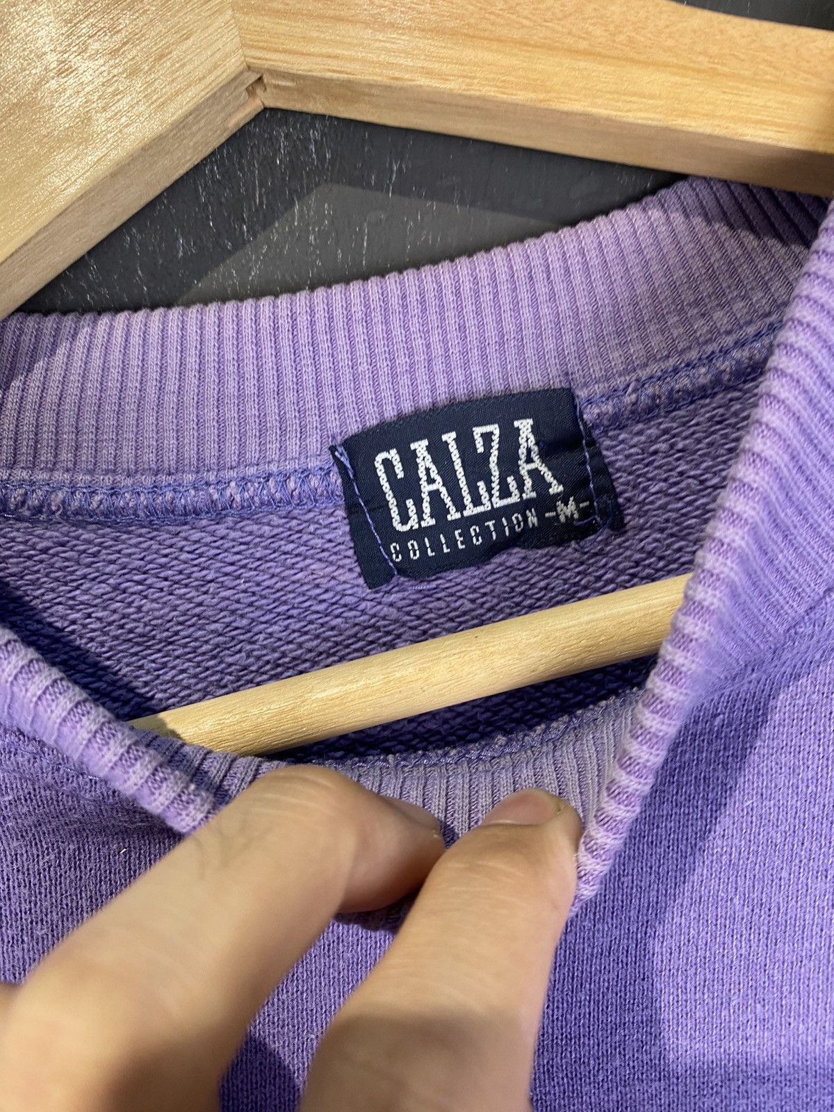 Japanese Brand × Vintage Calza Paradise Boxy Cropped Crewneck Size L / US 10 / IT 46 - 5 Thumbnail