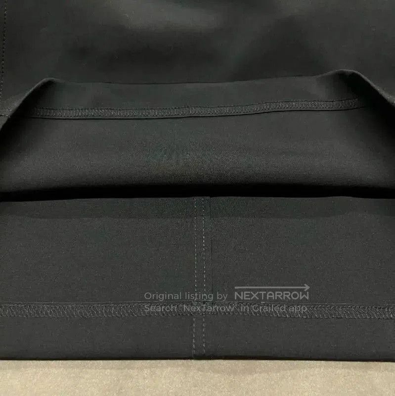 Louis Vuitton Louis Vuitton Black Nylon Mini Dress . Size XS / US 0-2 / IT 36-38 - 5 Thumbnail