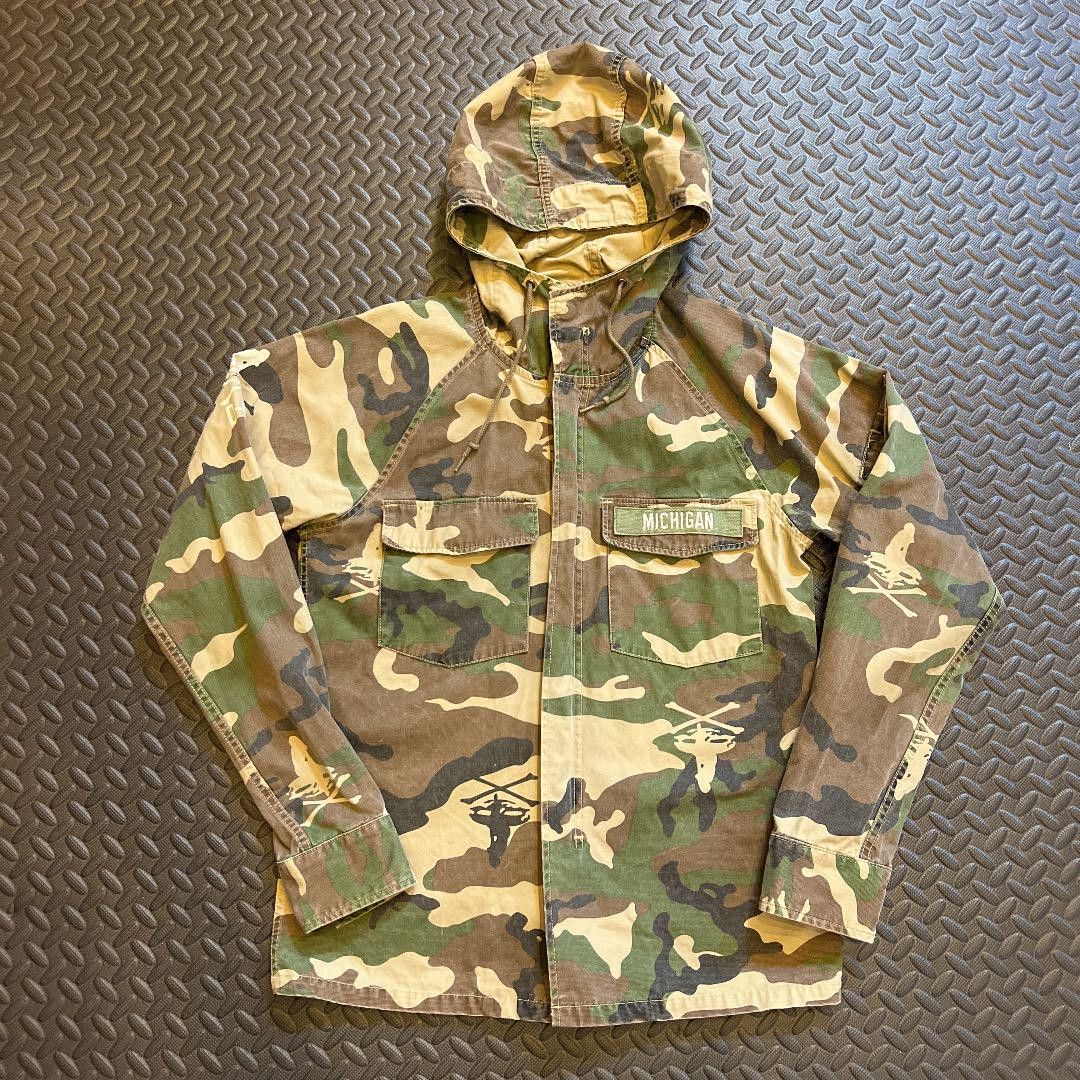 Image of Hysteric Glamour Camo Michigan Jacket, Men's (Size Small)