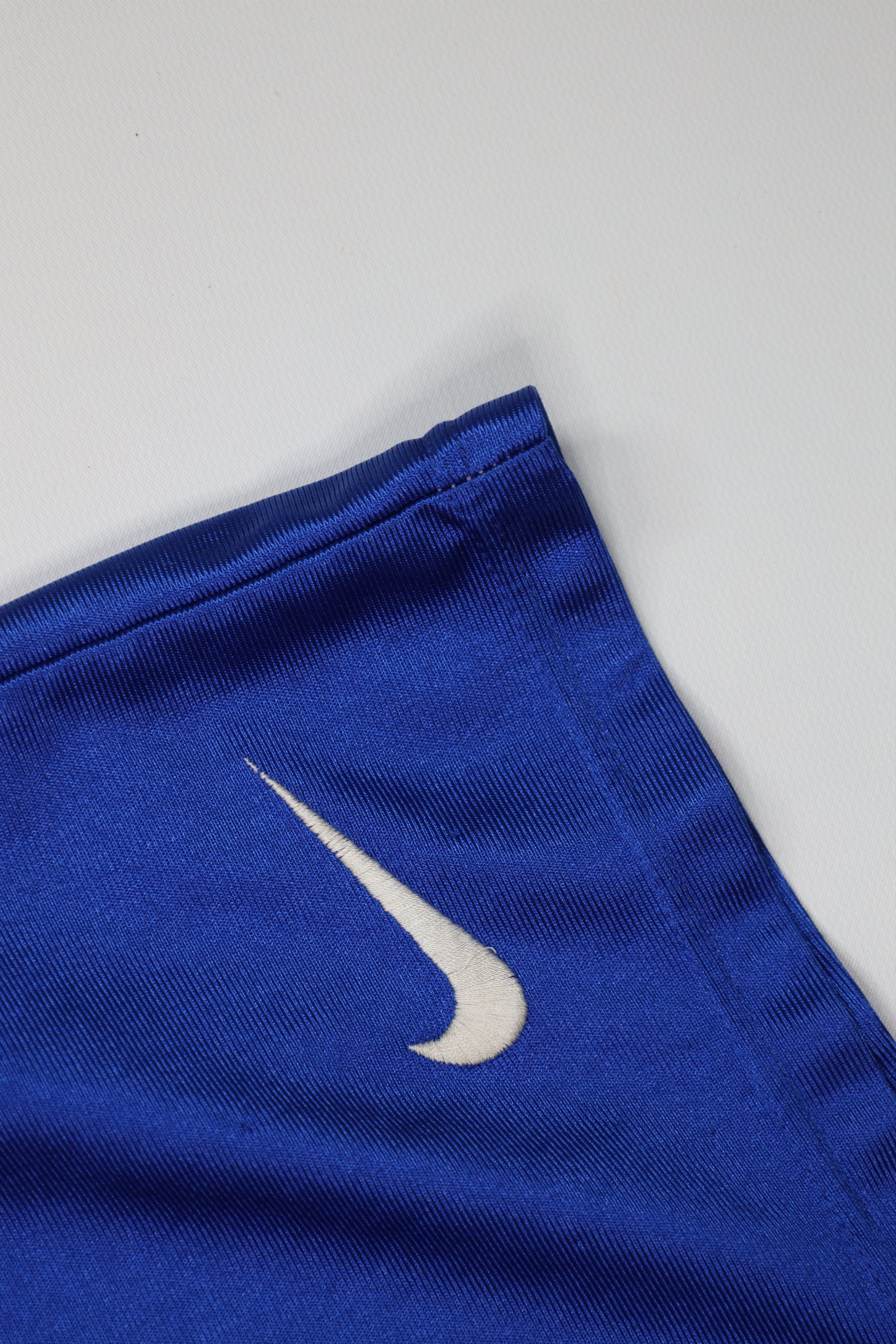 Nike Vintage 90s Nike Dazzle Basketball Shorts Royal Blue USA Size US 36 / EU 52 - 5 Thumbnail