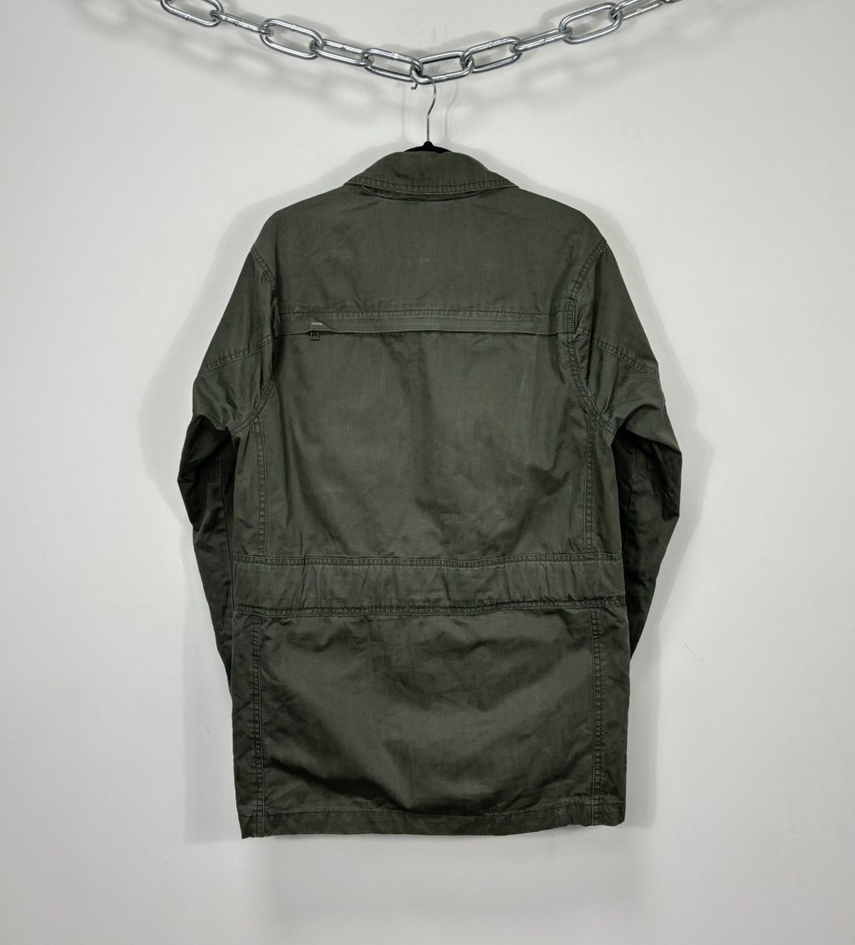 Nigel Cabourn Nigel Cabourn Utility Multipocket Belted Military Jacket Size US S / EU 44-46 / 1 - 3 Thumbnail