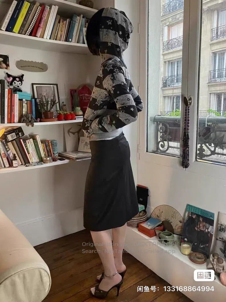 Dries Van Noten Dries Van Noten Black Midi Skirt Size 26" / US 2 / IT 38 - 5 Thumbnail