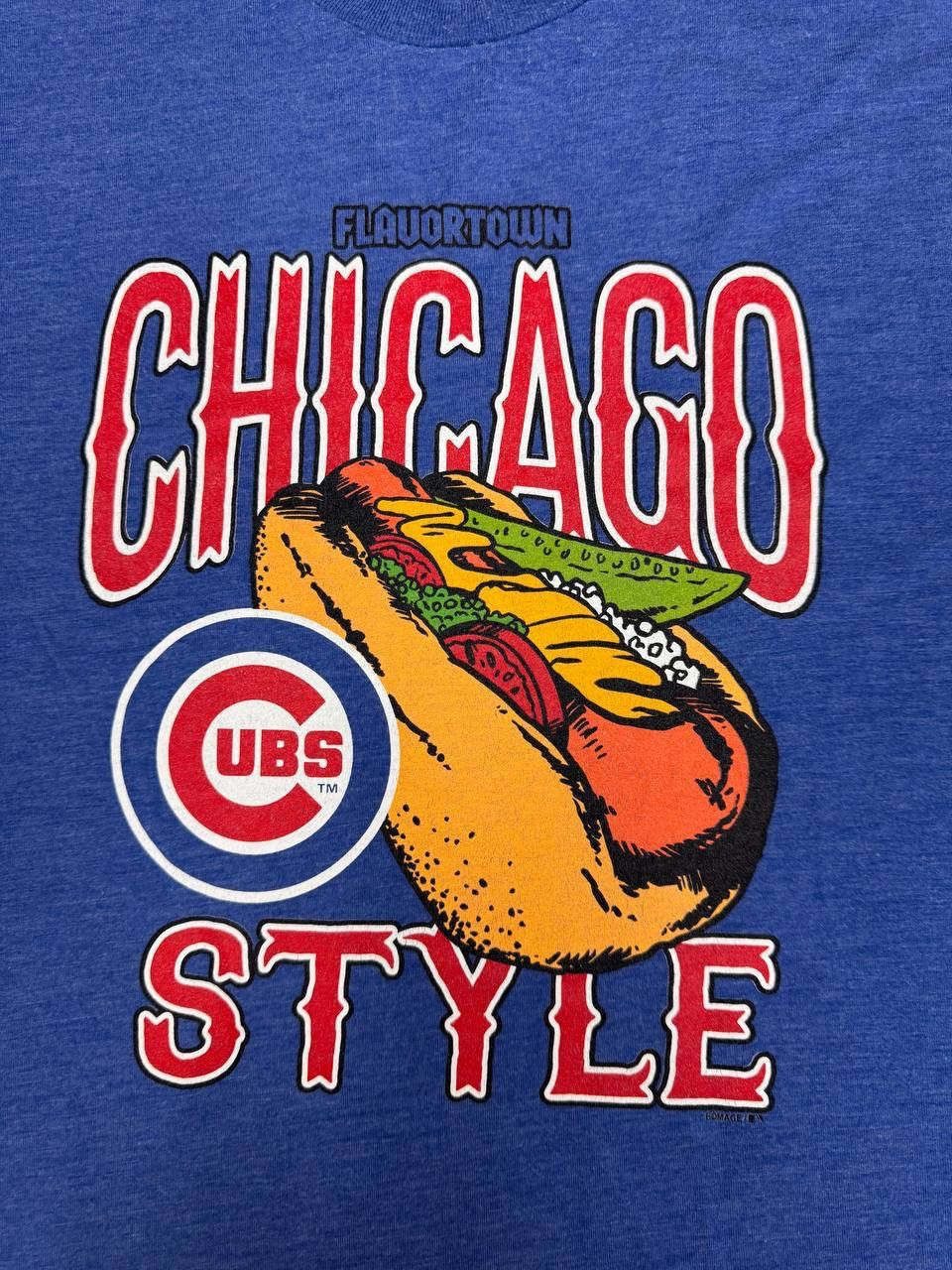 Homage Homage Chicago Cubs Men's T-Shirt Blue XL Size US XL / EU 56 / 4 - 2 Thumbnail