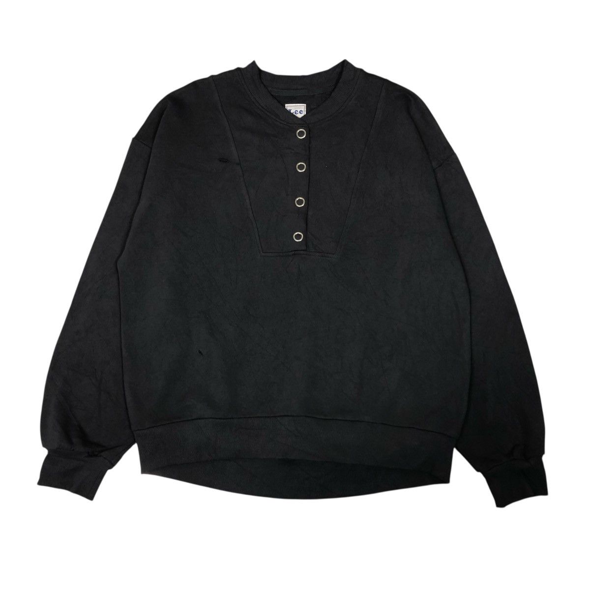 Vintage 📌Vintage Anorak Sweatshirt Snap Button Lee Size US M / EU 48-50 / 2 - 1 Thumbnail