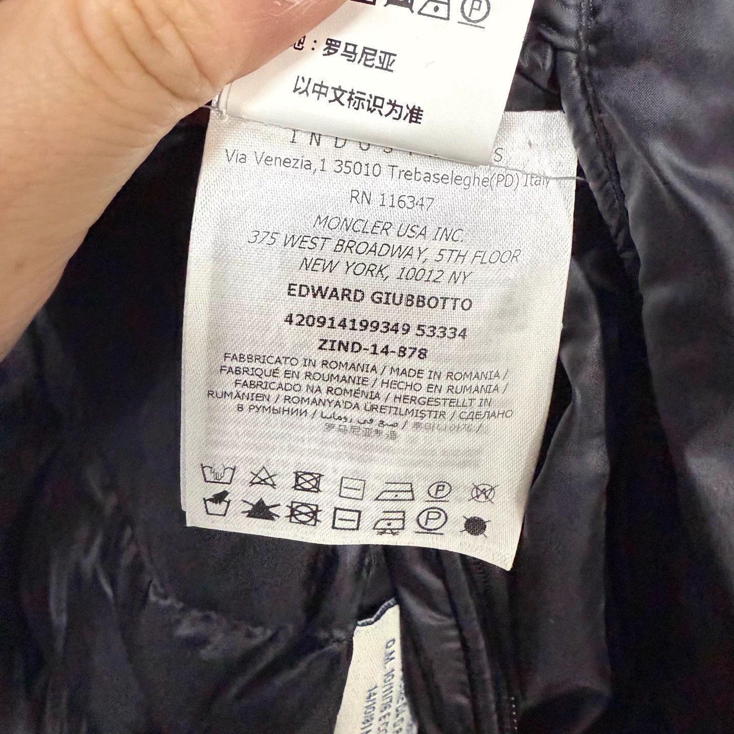 Moncler Moncler Edward puffer jacket black double pocket 3 95 New Size US L / EU 52-54 / 3 - 5 Thumbnail