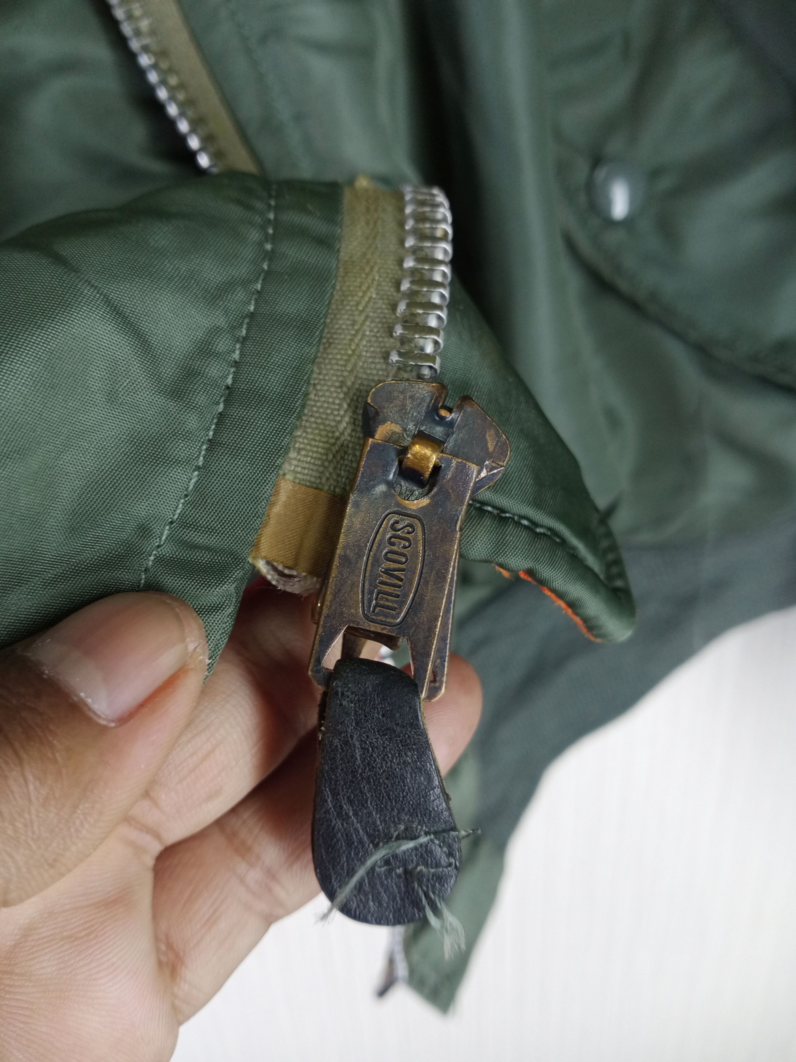 Alpha Industries Rare Vintage 70s Alpha Industries MA- I Usaf Jacket Size US L / EU 52-54 / 3 - 16 Thumbnail