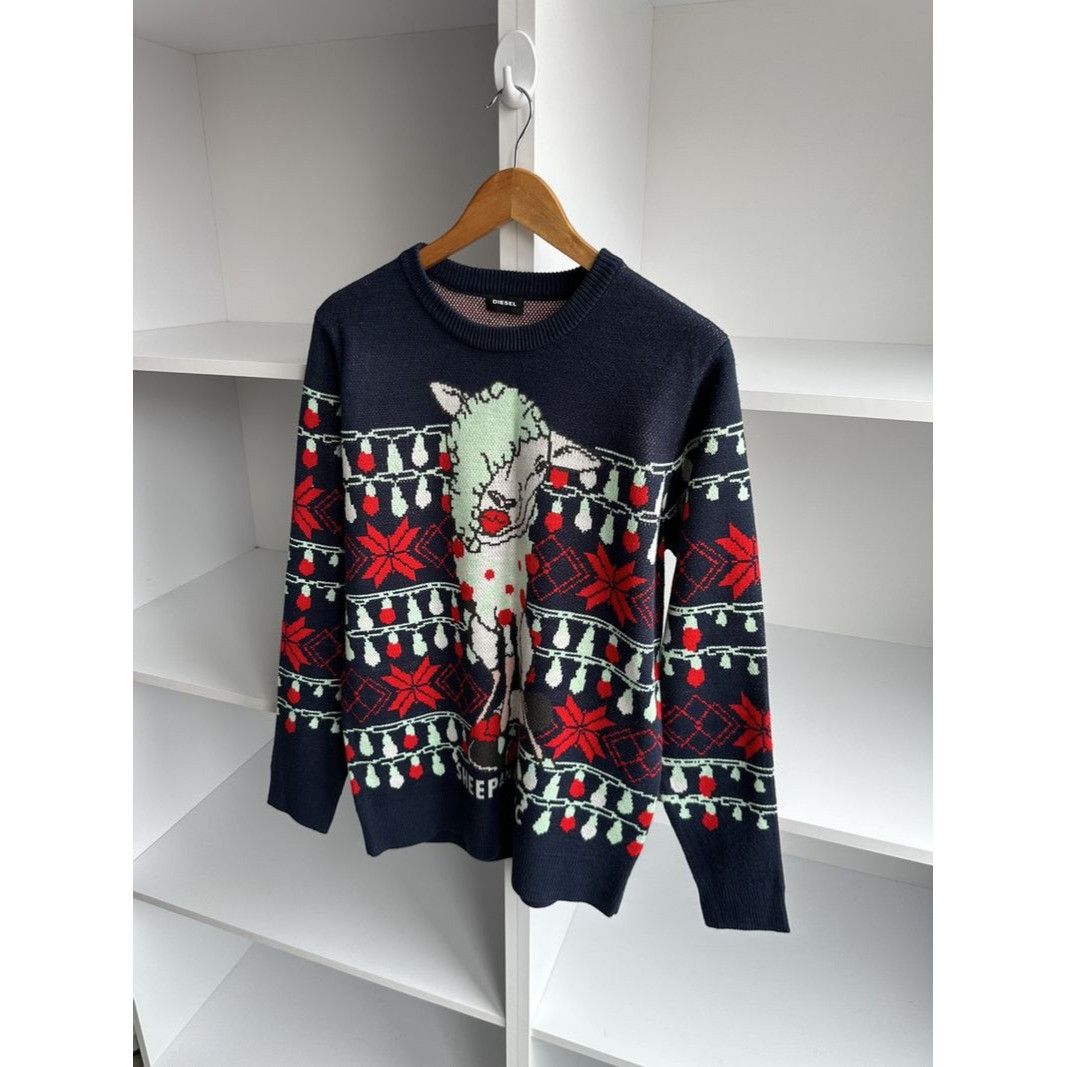 Diesel VTG Diesel Sheep And Chic Designed Sweater Size US L / EU 52-54 / 3 - 2 Thumbnail