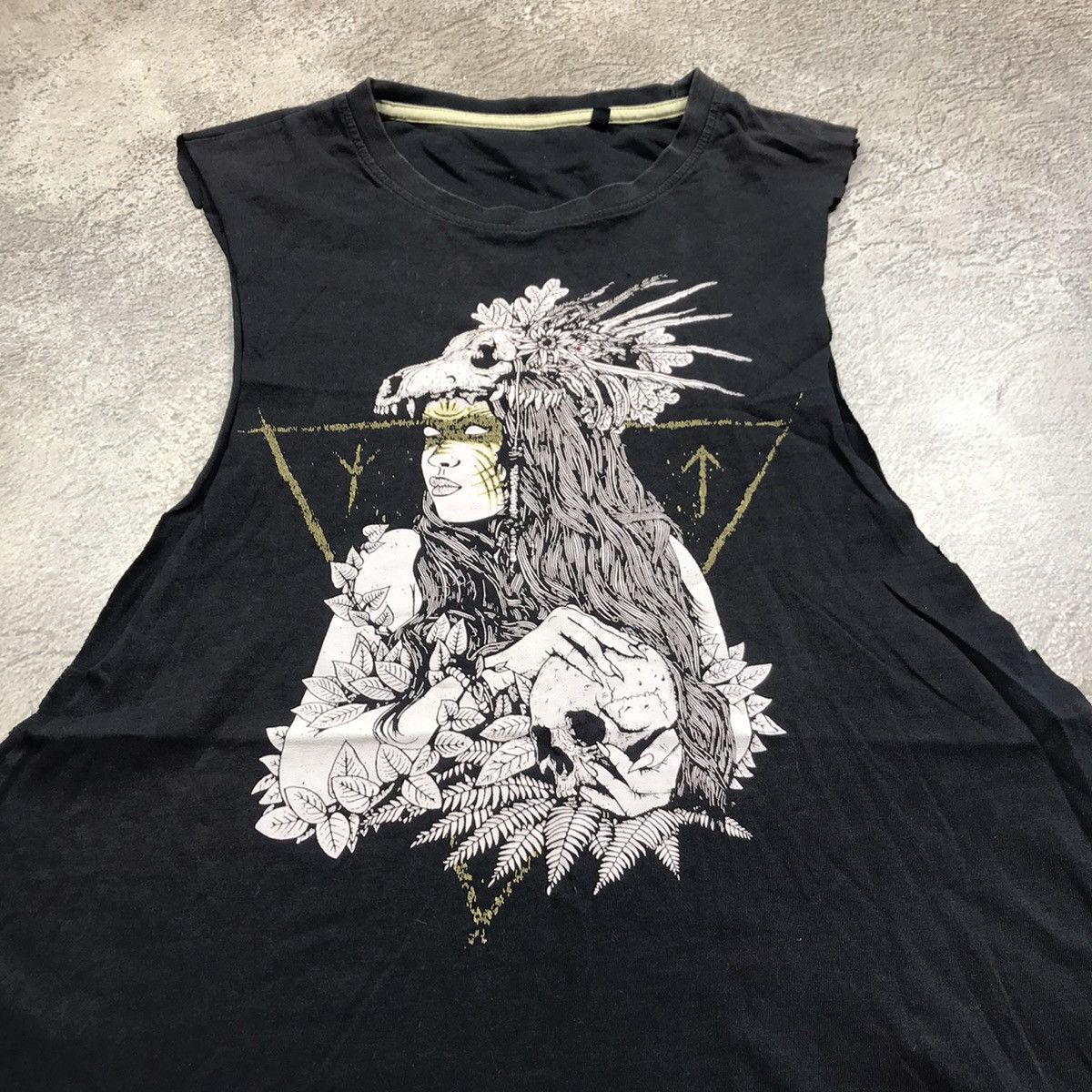 Vintage Vintage 90s Graphic Tank Top Punk Underground Art Y2K XL Size US XL / EU 56 / 4 - 3 Thumbnail