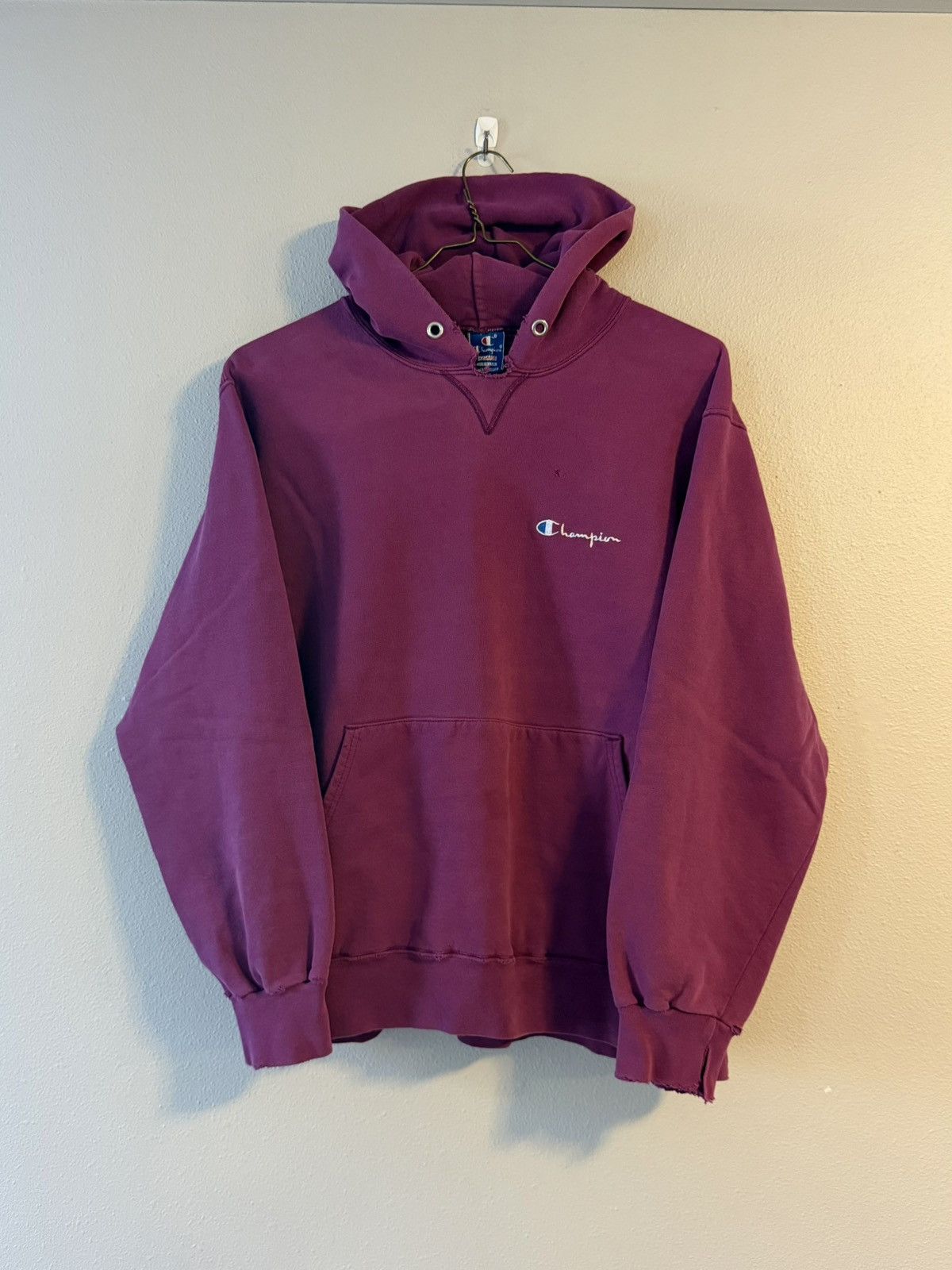 Champion vintage 80s 90s made in usa champion distressed hoodie 2xl Size US XXL / EU 58 / 5 - 1 Thumbnail