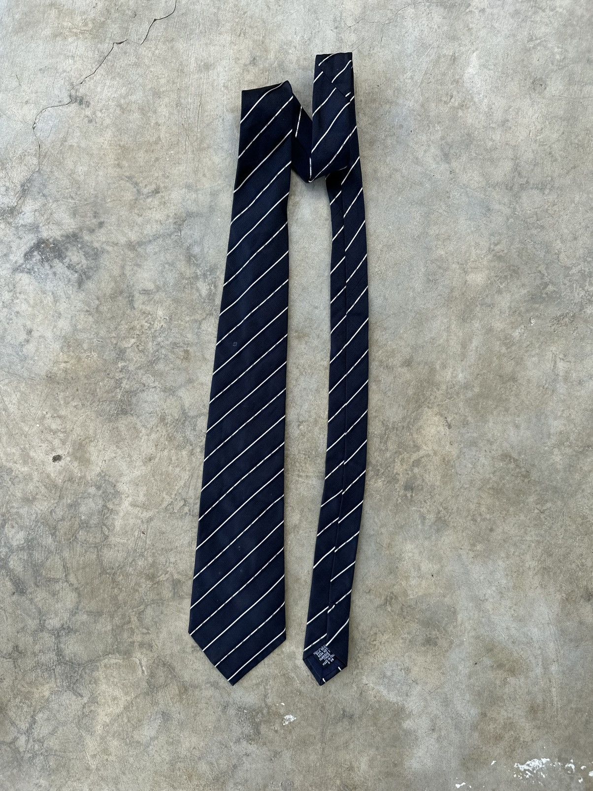 Chanel Chanel Diagonal CC Silk Tie Size ONE SIZE - 3 Thumbnail