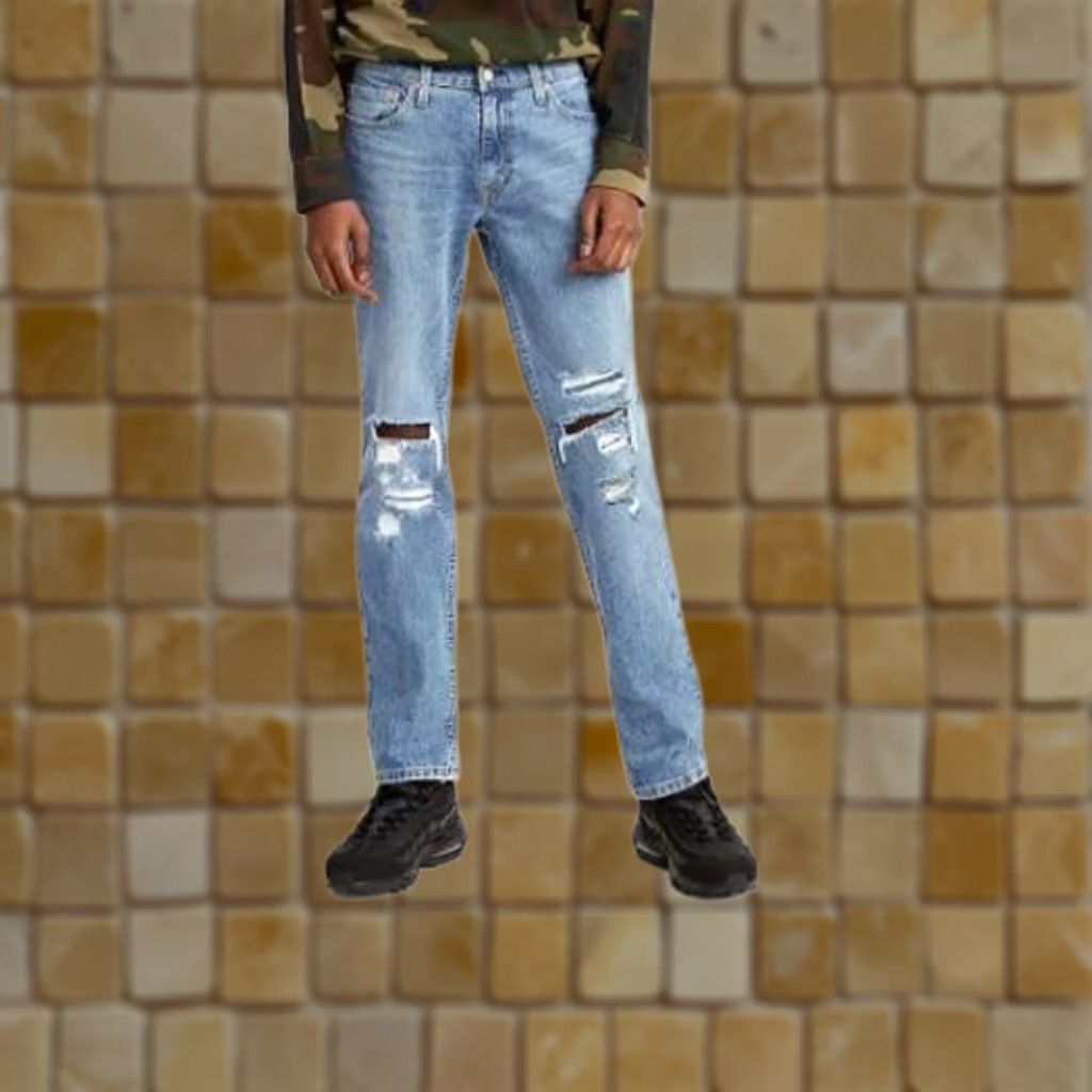 Vintage LEVIS 511 Slim Jeans - Jeans - 34x34 - Blue - Stretch - Slim Fit - 5-Pocket - Zipper Fly - Mens Size US 34 / EU 50 - 1 Preview