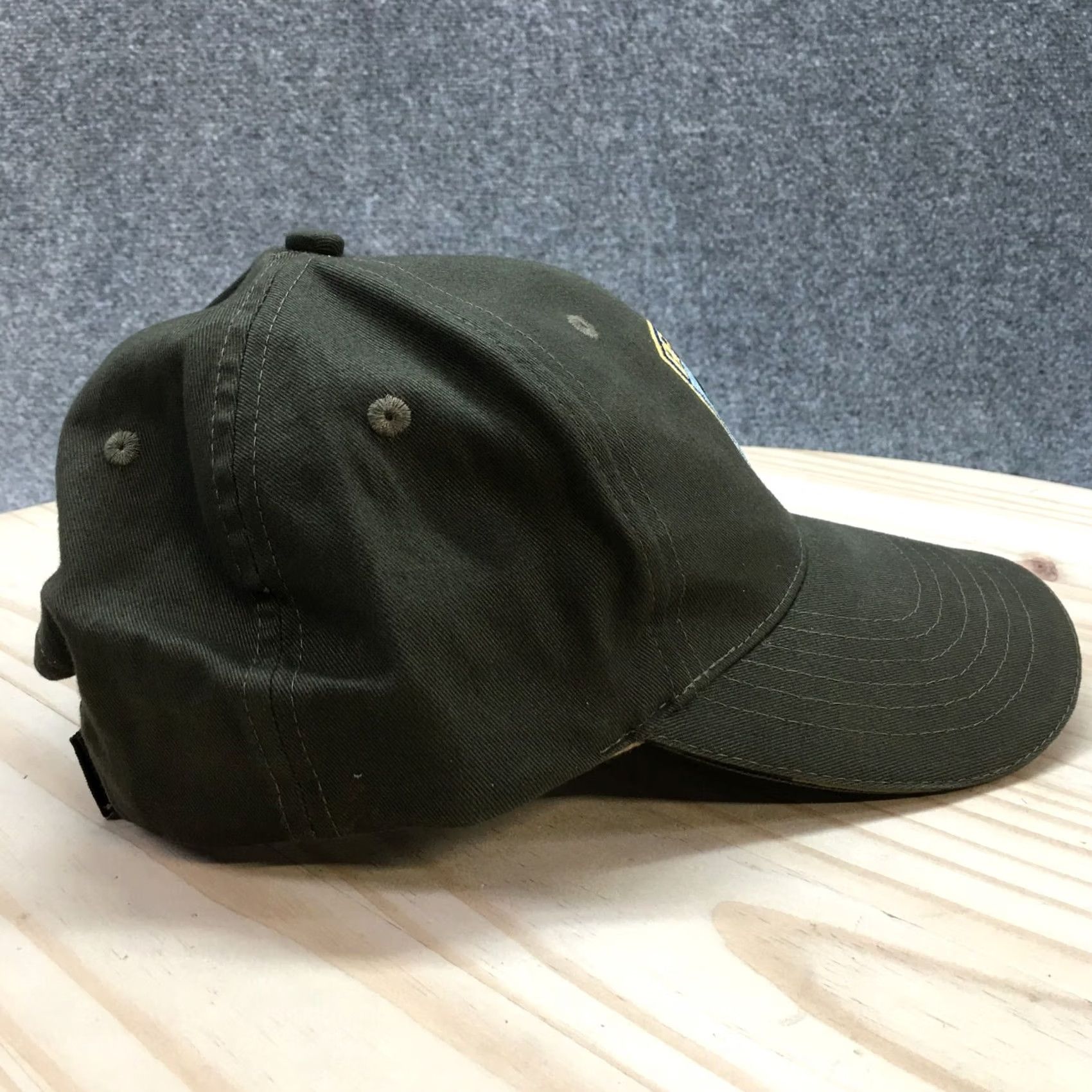 Vintage Bass Baseball Cap Hat Mens OS Green Cotton Adjustable Embroidered K-Products Size ONE SIZE - 5 Thumbnail