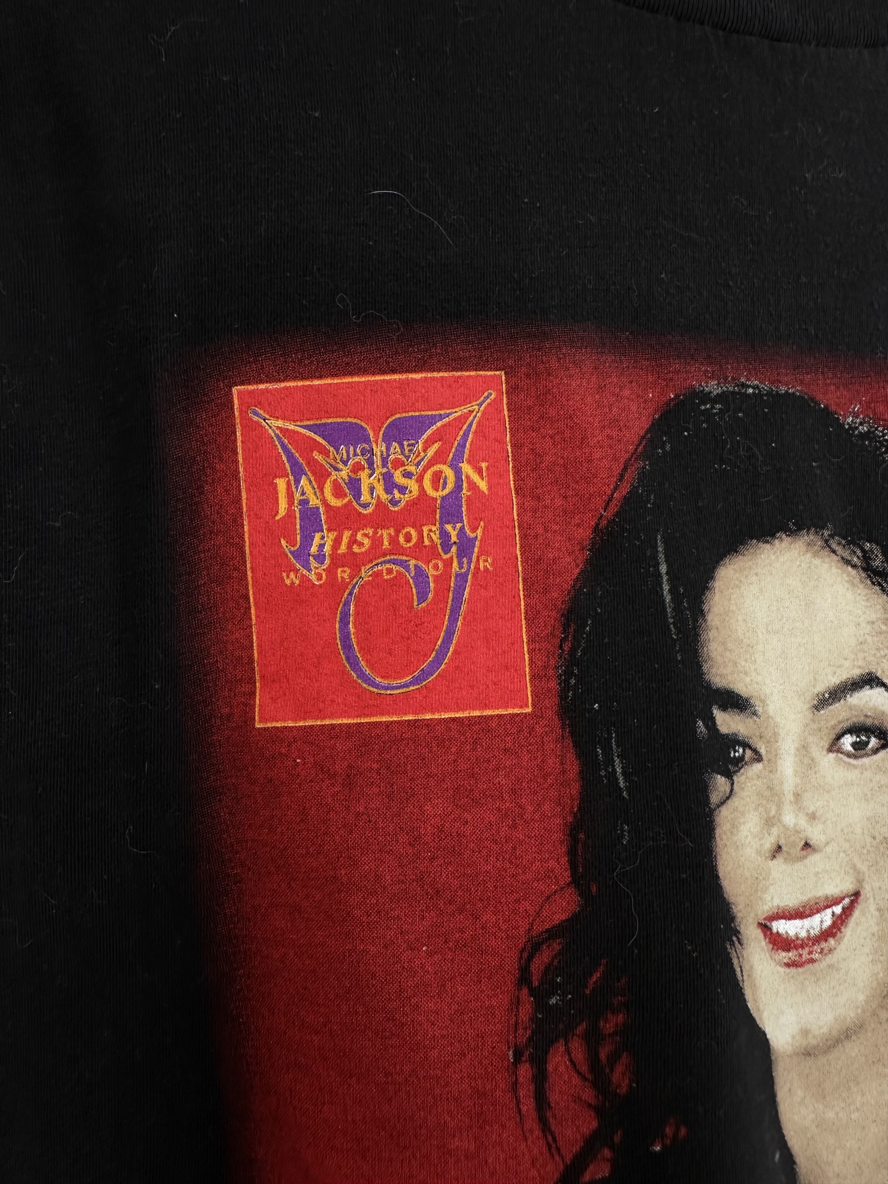 Michael Jackson Michael Jackson Vintage t shirt 1996 Size US XL / EU 56 / 4 - 4 Thumbnail