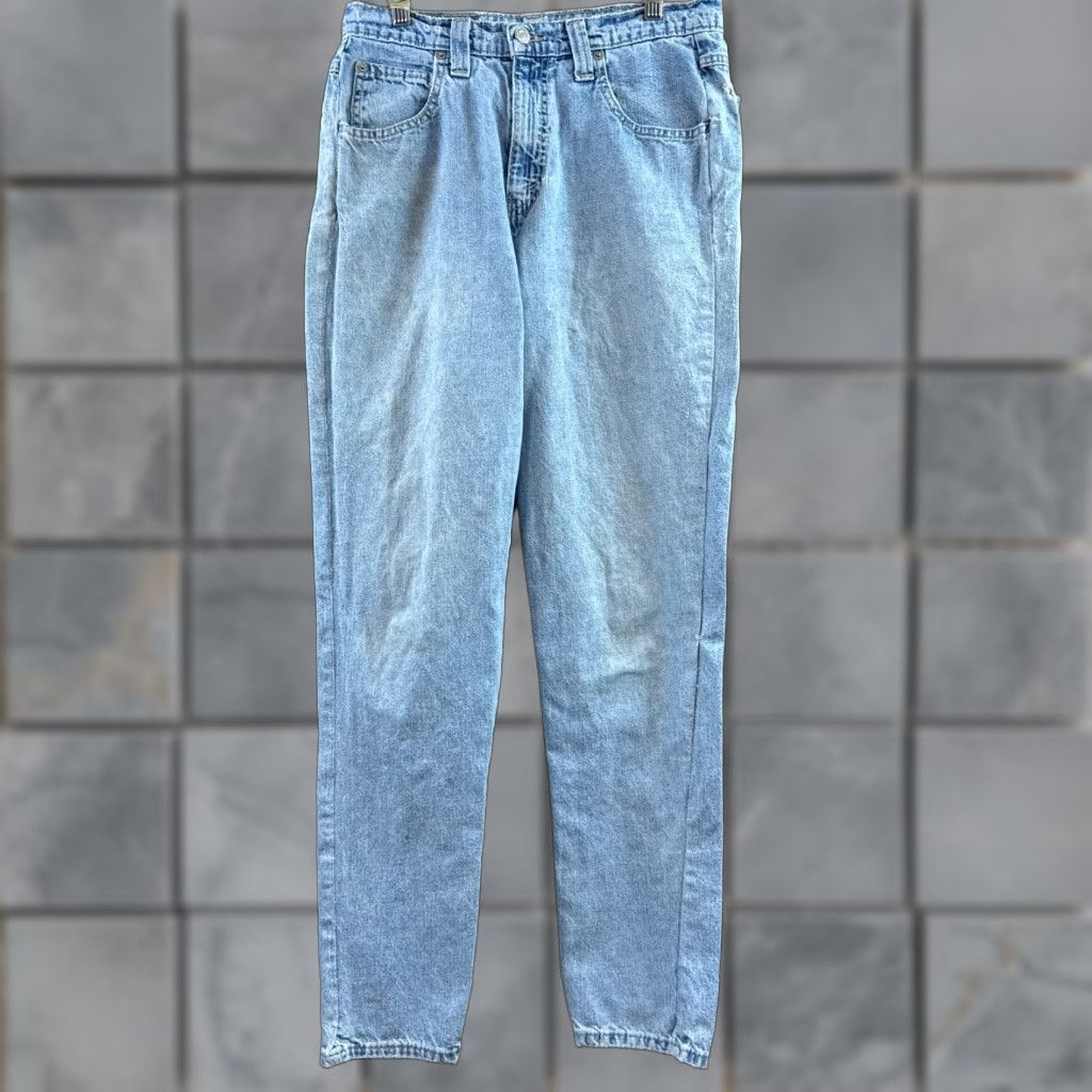 Levi's VINTAGE Levi's Jeans Mens 30x32 Blue L2 90s Made USA Legs Altered to Taper Pants Slim Fit 527 Series Mens Jeans 90s Theme Size US 30 / EU 46 - 1 Thumbnail