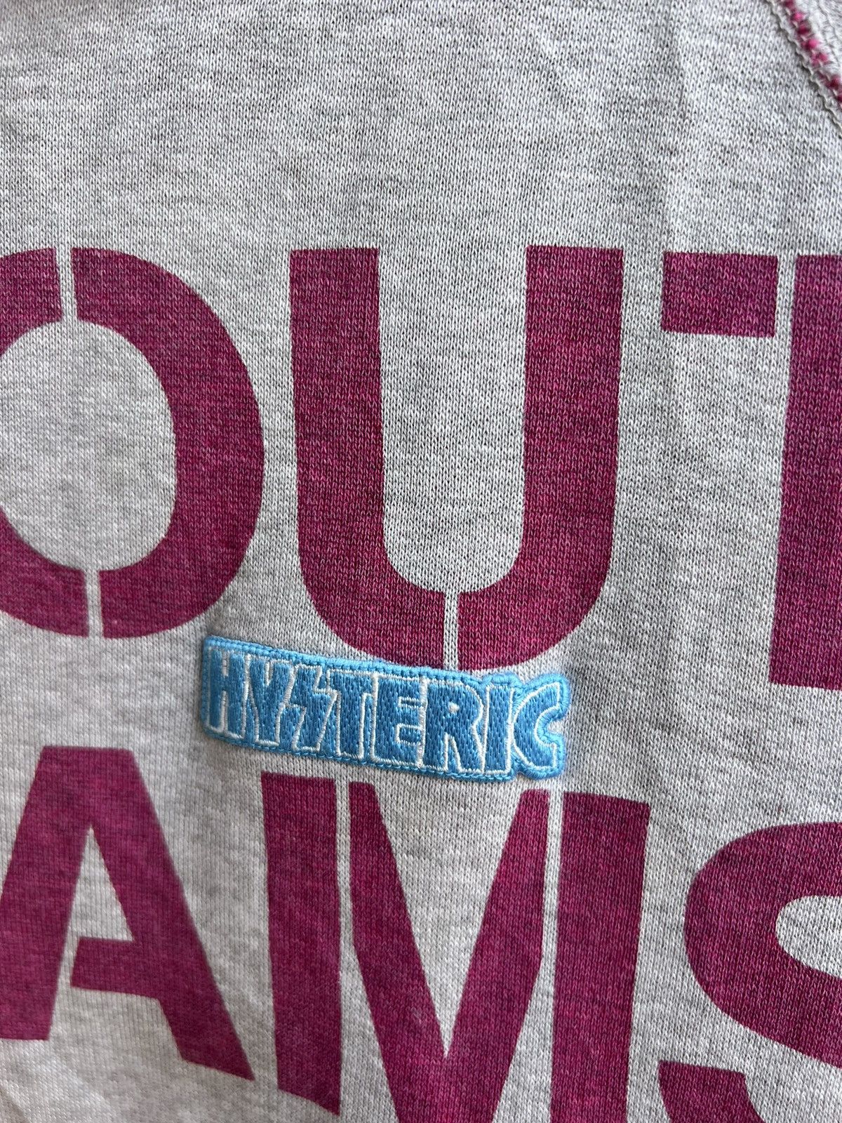 Hysteric Glamour VTG HG Knock Out The Jams Mother F*cker Distress Sweater Size US M / EU 48-50 / 2 - 8 Thumbnail