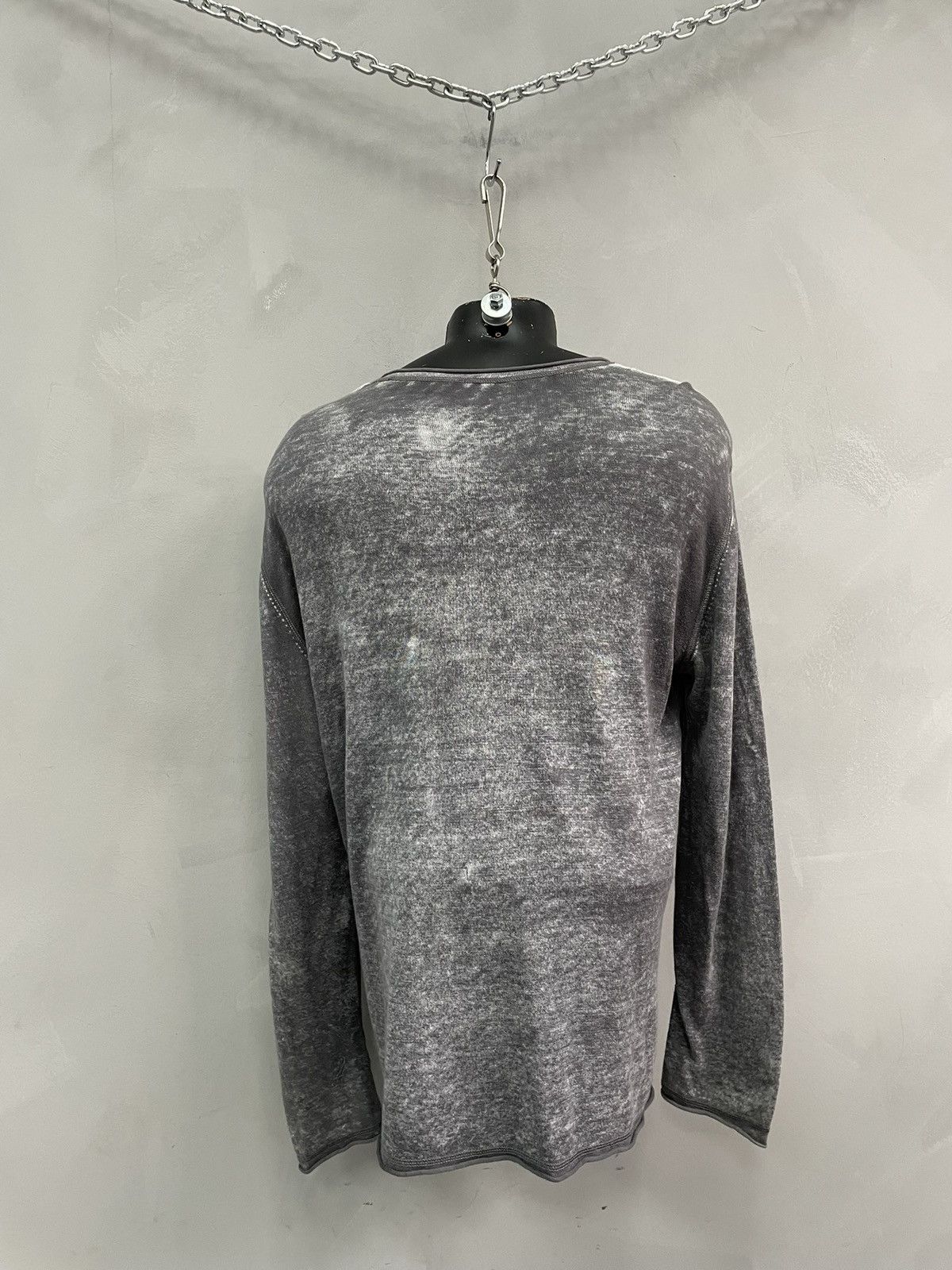 Armani Rare armani Exchenge washed sweater rare archive y2k Size US L / EU 52-54 / 3 - 6 Thumbnail