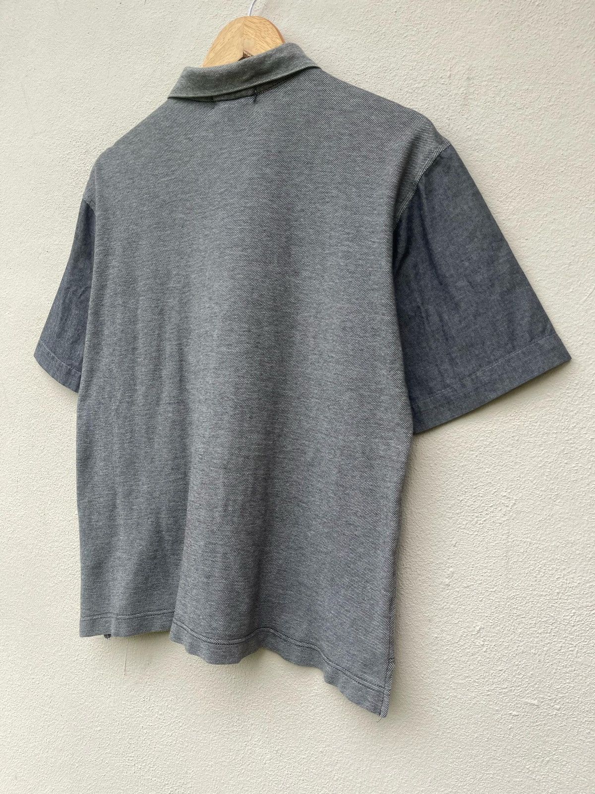 Designer × Issey Miyake × Japanese Brand Issey Miyake Half Zipper Polo Tee Size US M / EU 48-50 / 2 - 14 Thumbnail