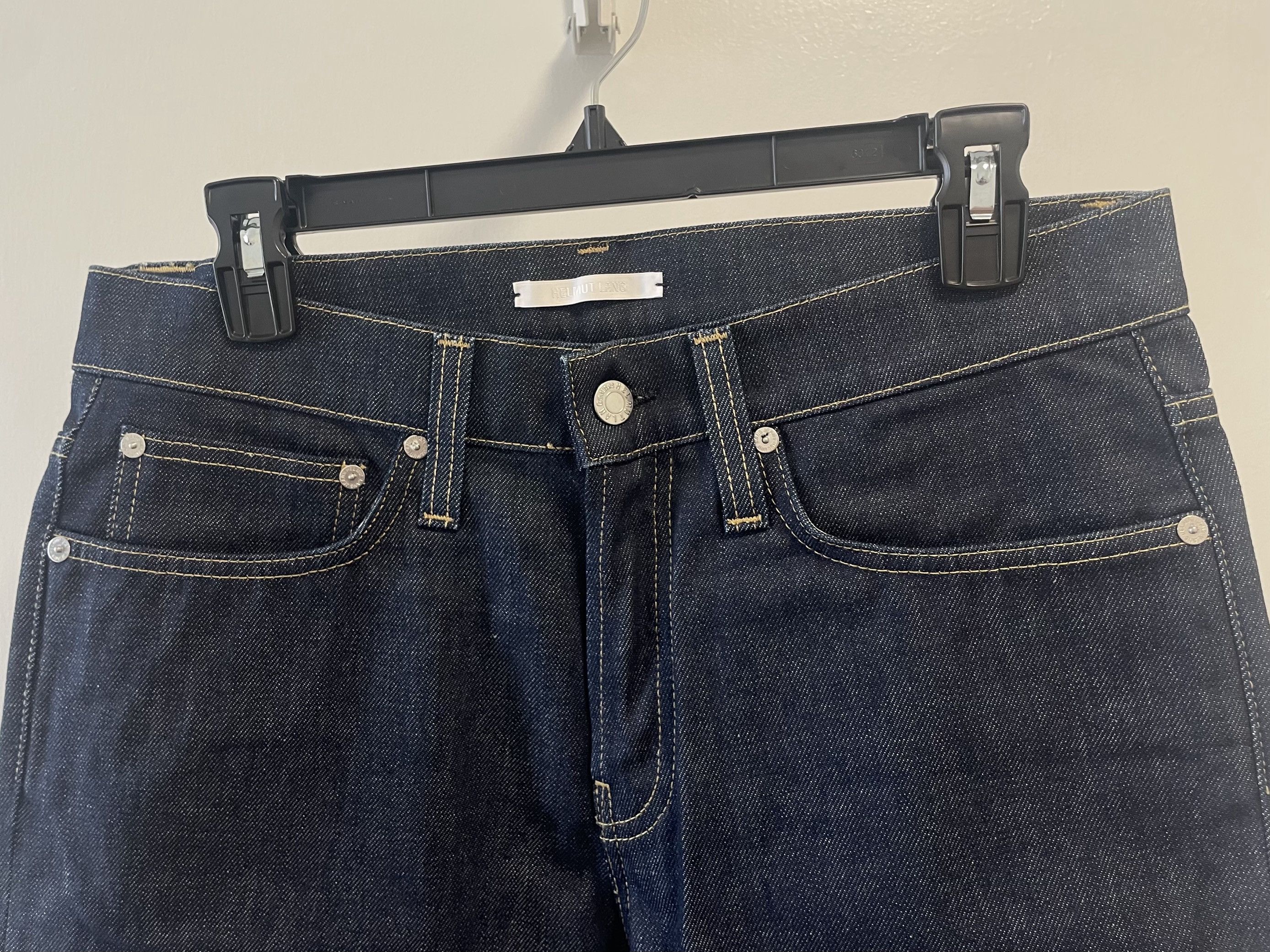 Helmut Lang Helmut Lang Masculine Raw Denim with Key Rings Size US 31 - 3 Thumbnail