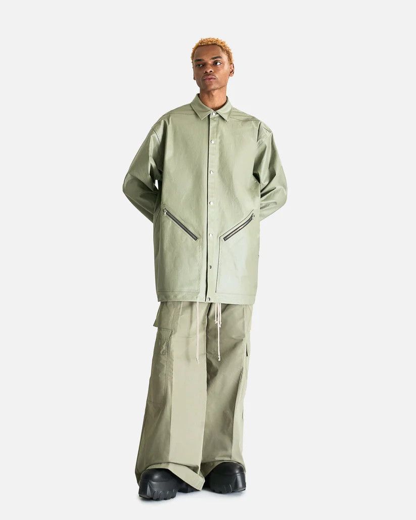 Rick Owens o1s1v1r1oon0825 Tour Jacket in Green/Celadon Size US S / EU 44-46 / 1 - 2 Thumbnail