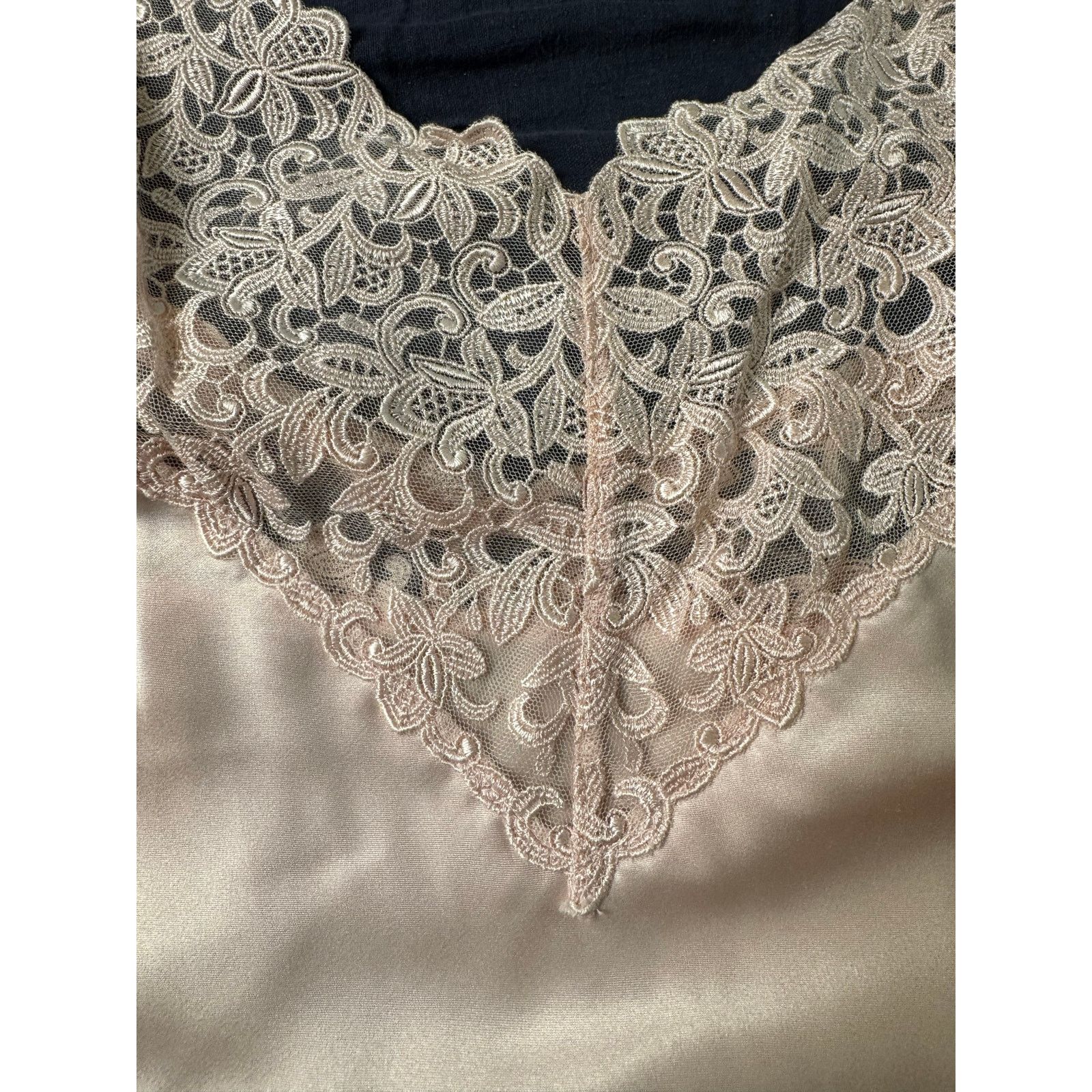 Vintage Vtg Wacoal Blush Pink Lace Camisole Japan Med Coquette Size M / US 6-8 / IT 42-44 - 9 Thumbnail