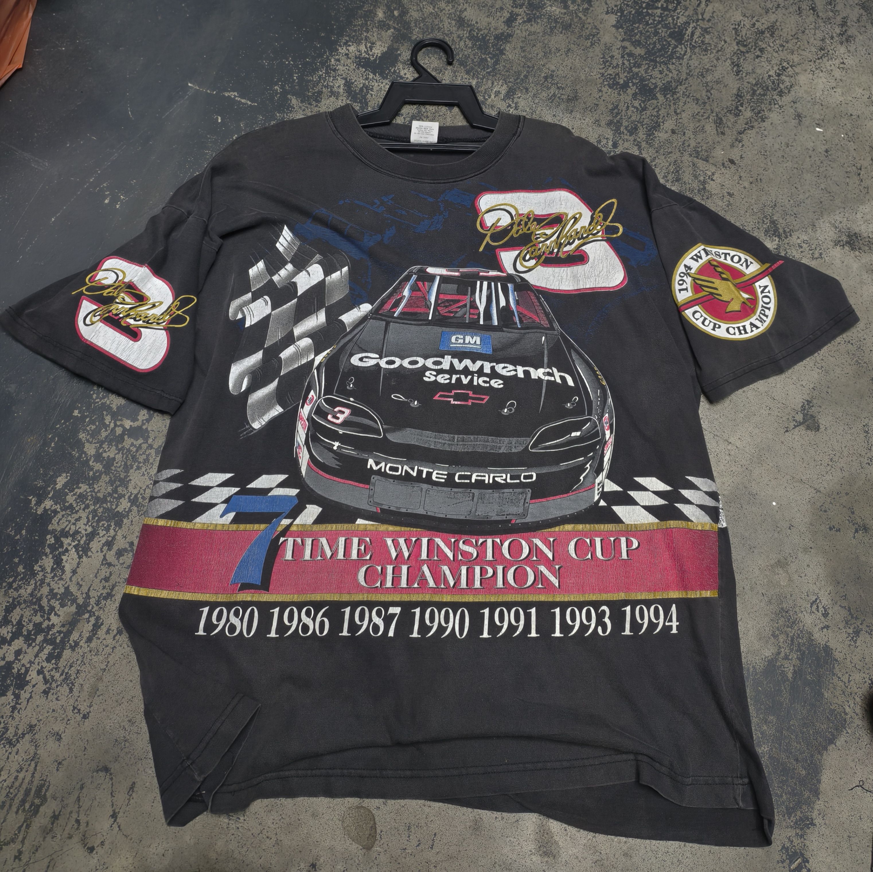 Vtg Nascar faded 1994 winston cup 7x