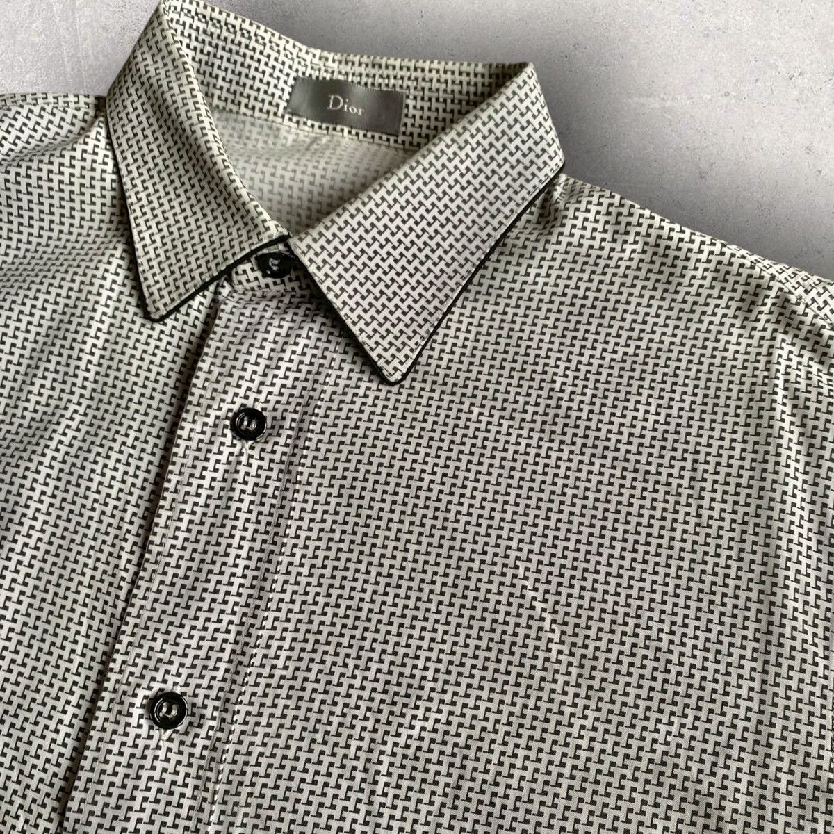 Dior Fall05 “In The Morning” Graphic Shirt Size US S / EU 44-46 / 1 - 1 Thumbnail