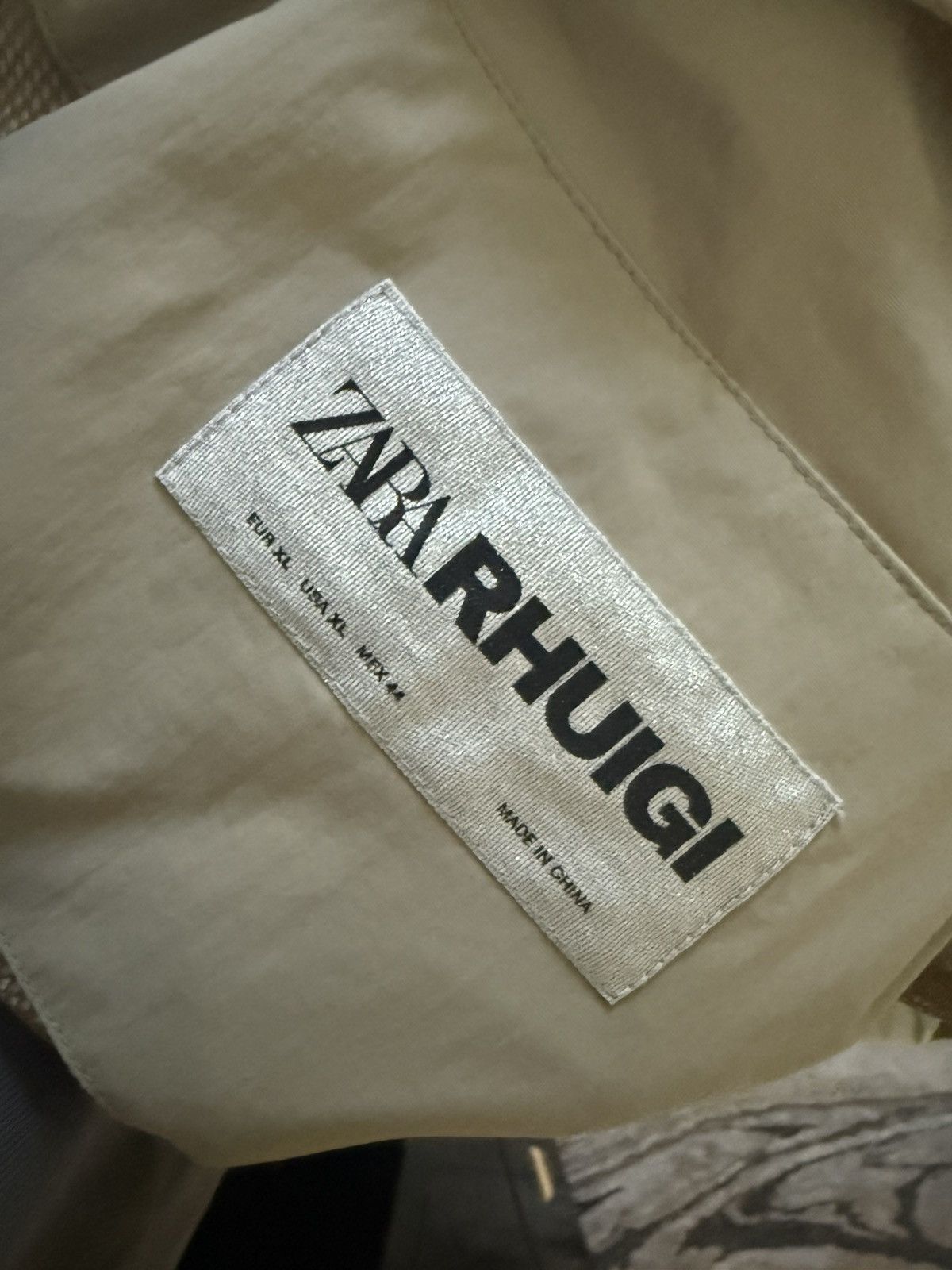 Rhude × Zara Rhude X Zara Rhuigi Y2K Rare Hype 1/4 Zip Anorak Jacket Size US XL / EU 56 / 4 - 5 Thumbnail