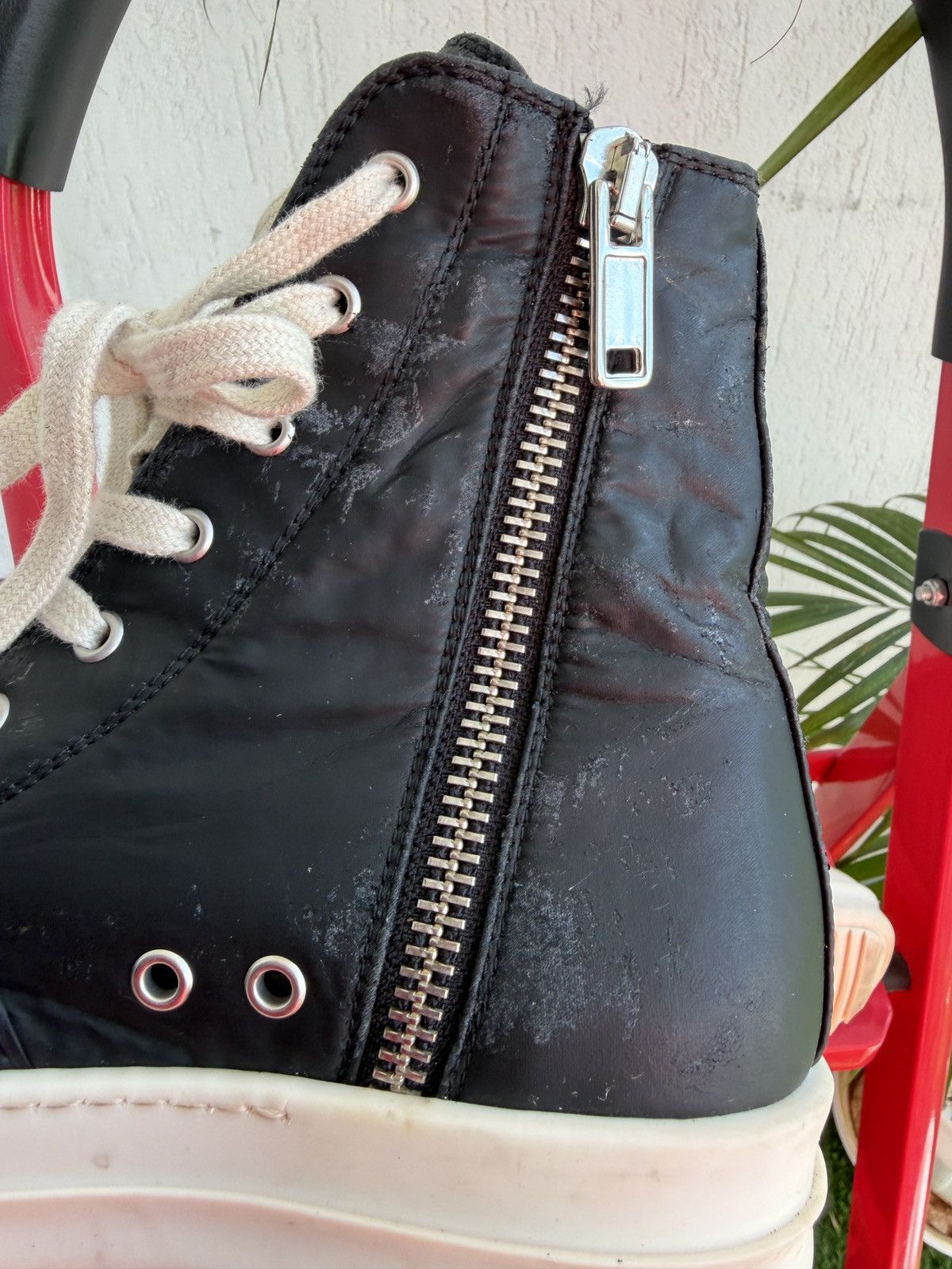 Rick Owens Drkshdw w14 Wrap hustler ramones Size US 8 / IT 38 - 15 Thumbnail