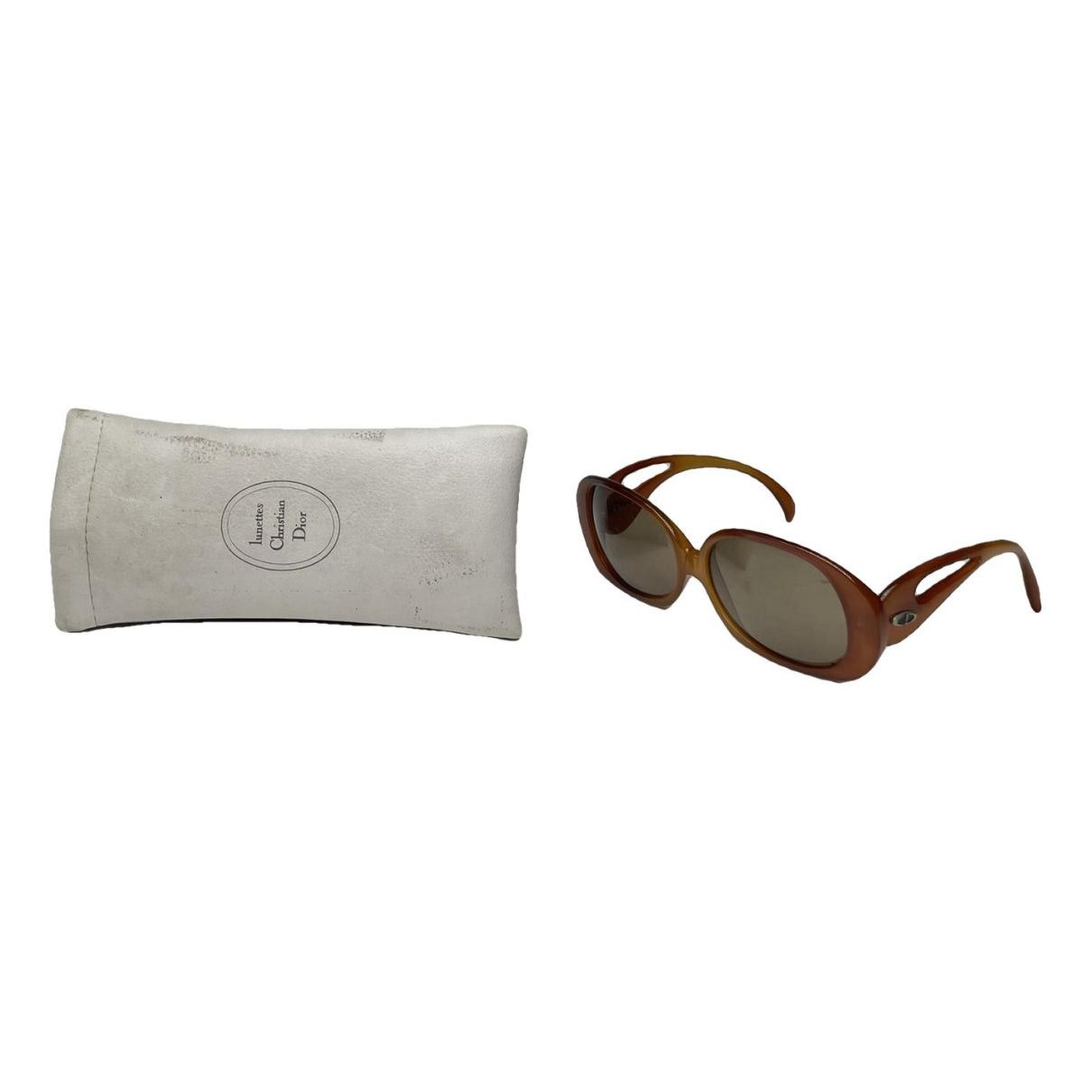 Dior Brown Plastic Sunglasses Size ONE SIZE - 1 Thumbnail