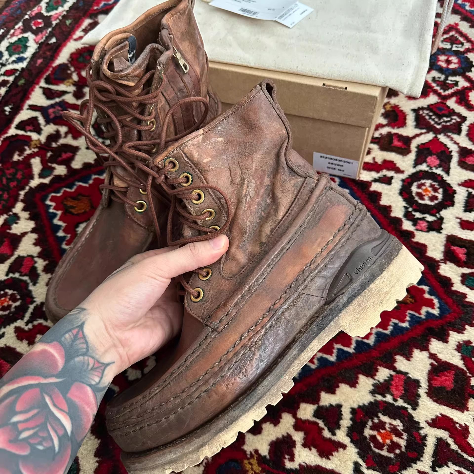Visvim visvim 22AW ICT Grizzly Mud-Dyed Boots Size US 9 / EU 42 - 4 Thumbnail