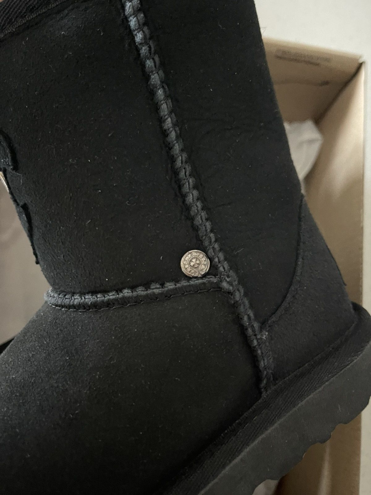 Chrome Hearts Chrome Hearts Ugg Black Boots Size US 12 / IT 42 - 5 Thumbnail